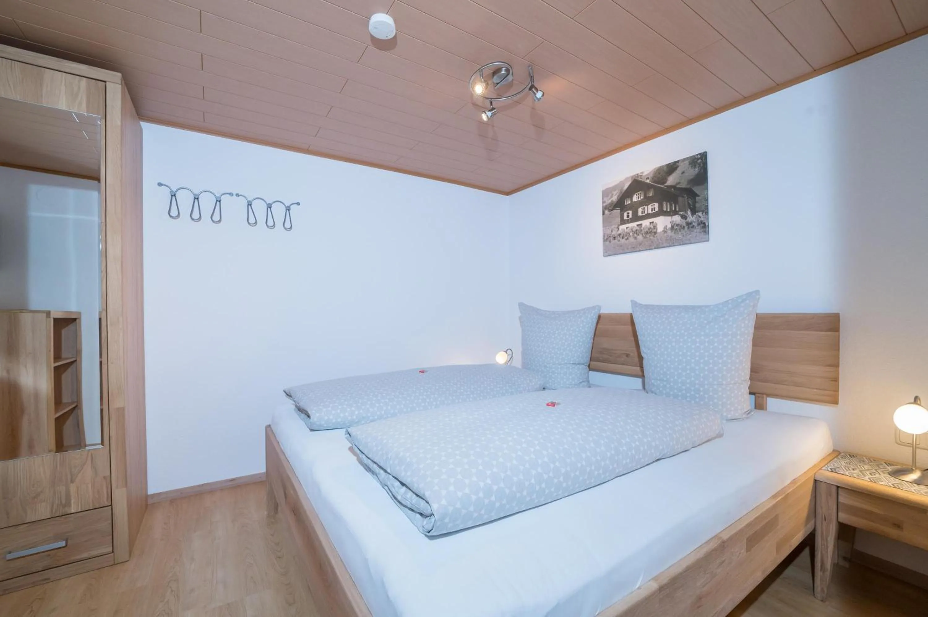 Bedroom, Bed in Apparthaus Schuchter