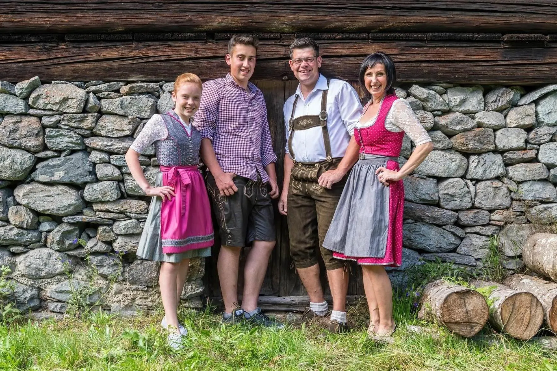 Family in Apparthaus Schuchter