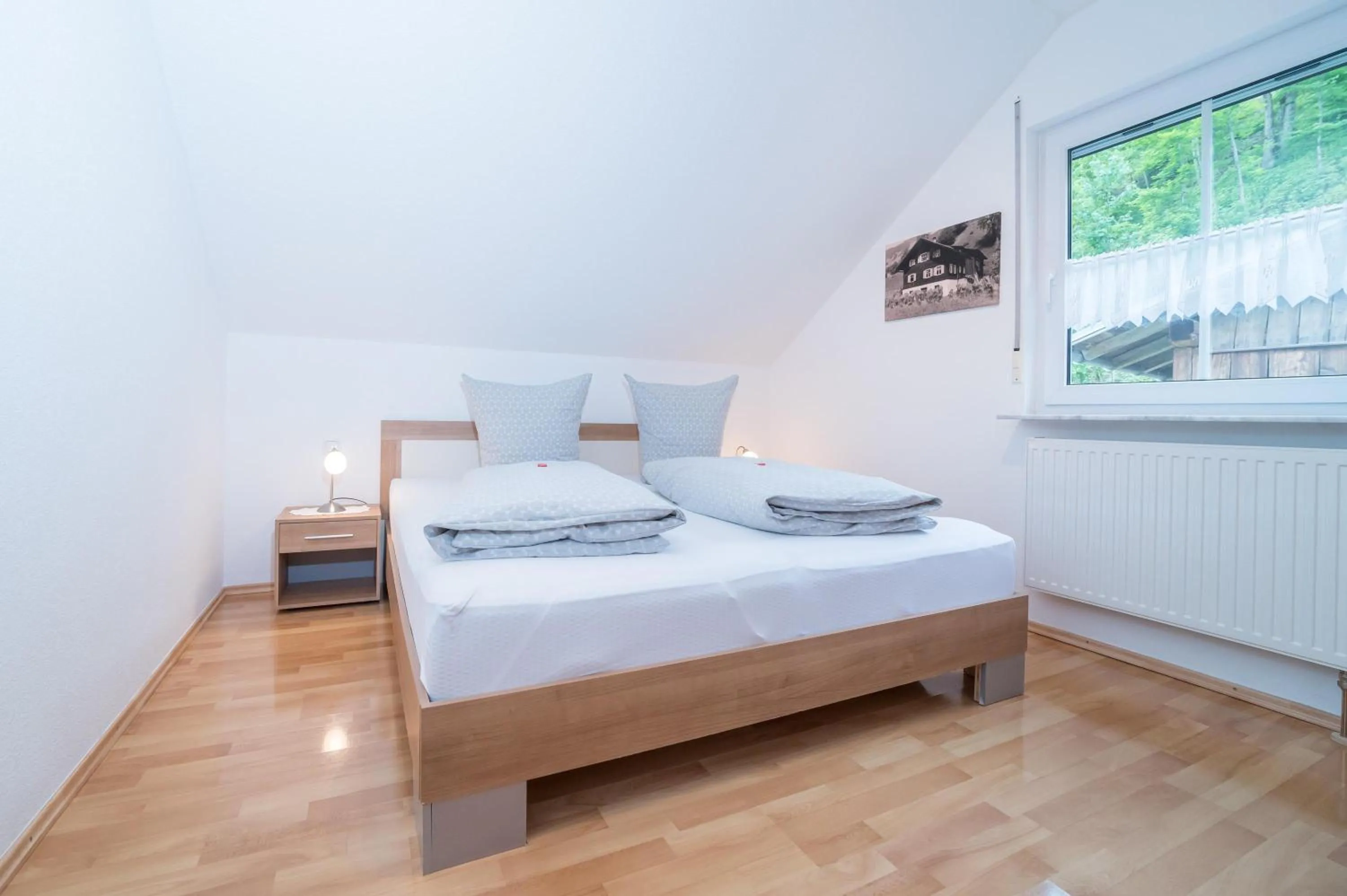 Bedroom, Bed in Apparthaus Schuchter