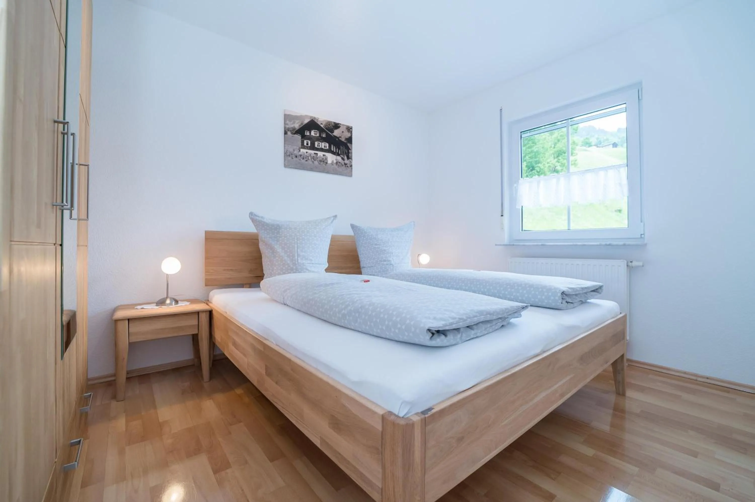 Bedroom, Bed in Apparthaus Schuchter