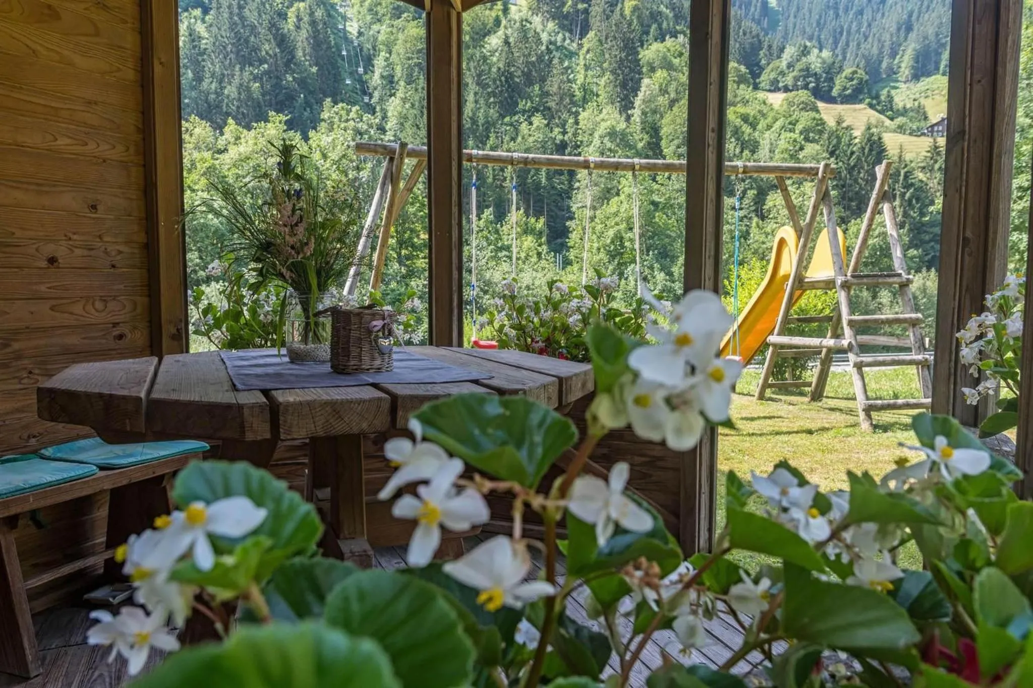 Garden in Apparthaus Schuchter