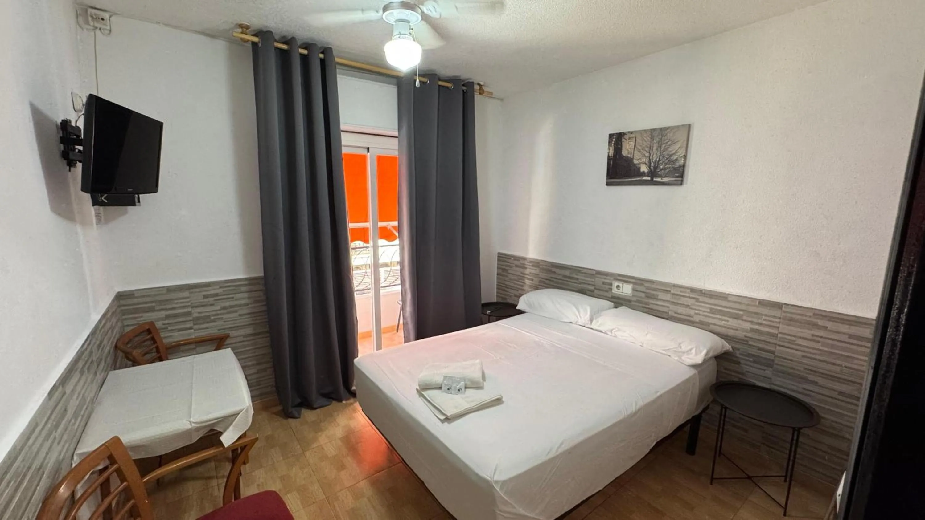 Bed in PENSIÓN ROSA