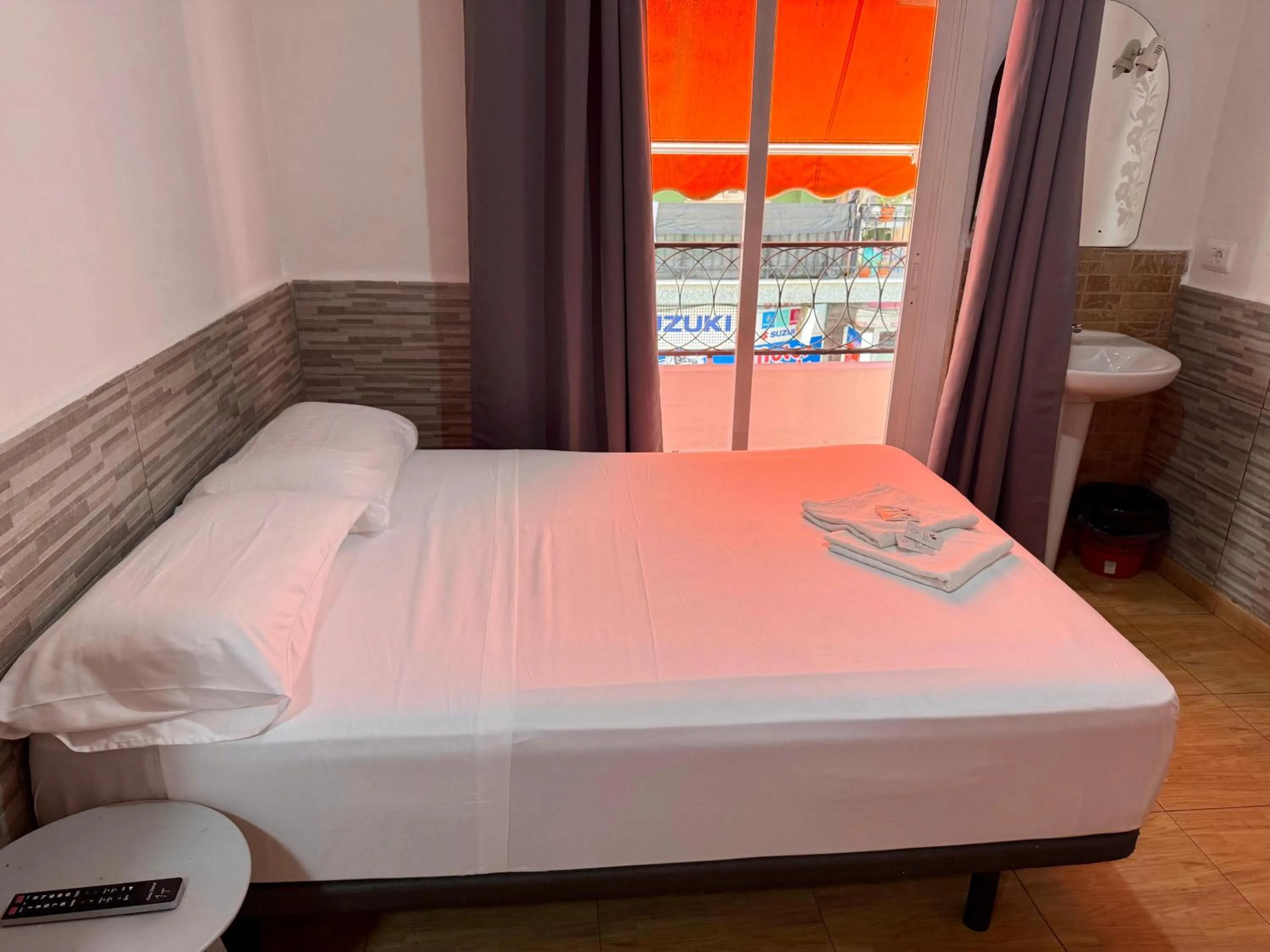 Bed in PENSIÓN ROSA