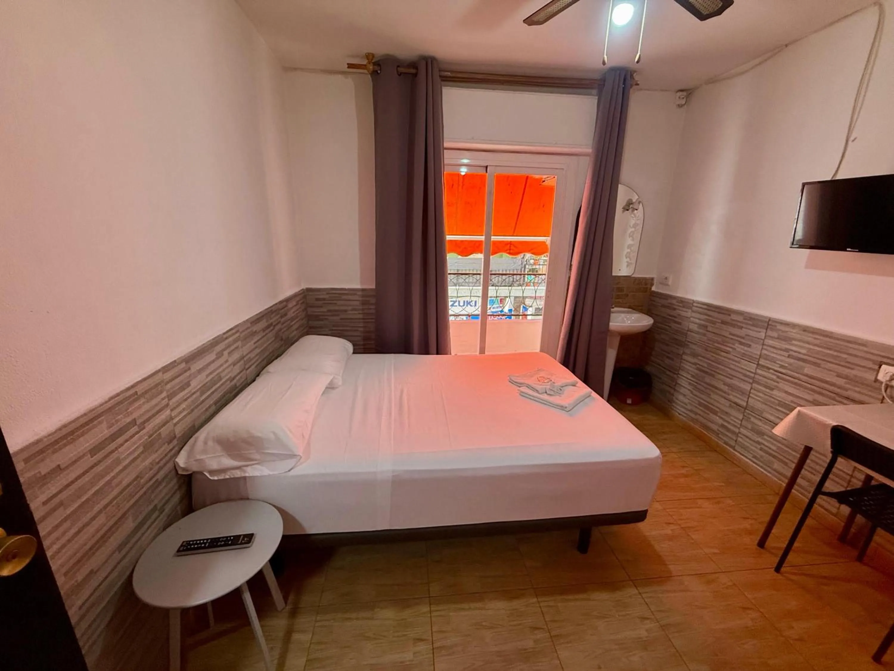 Bed in PENSIÓN ROSA
