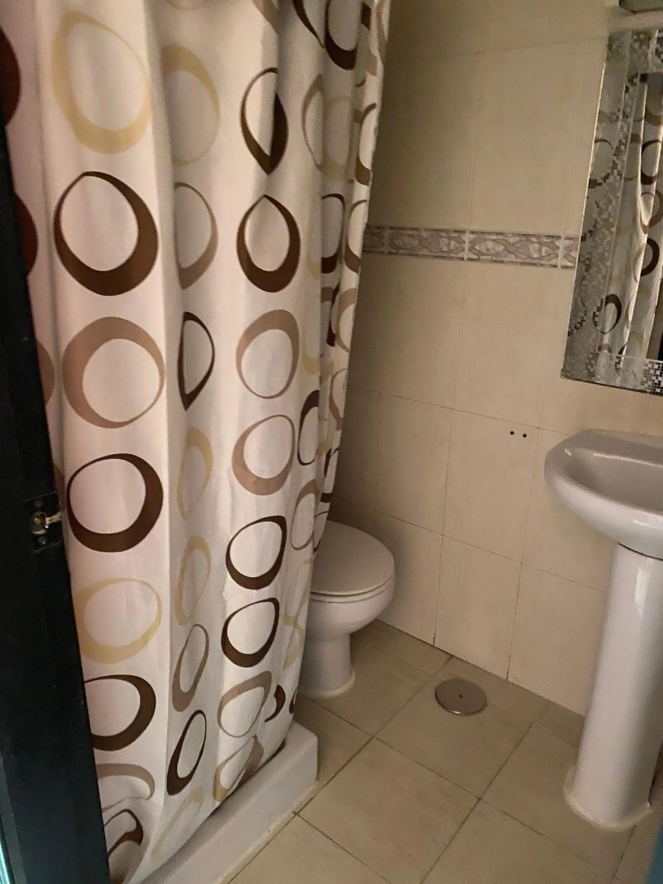 Shower in PENSIÓN ROSA