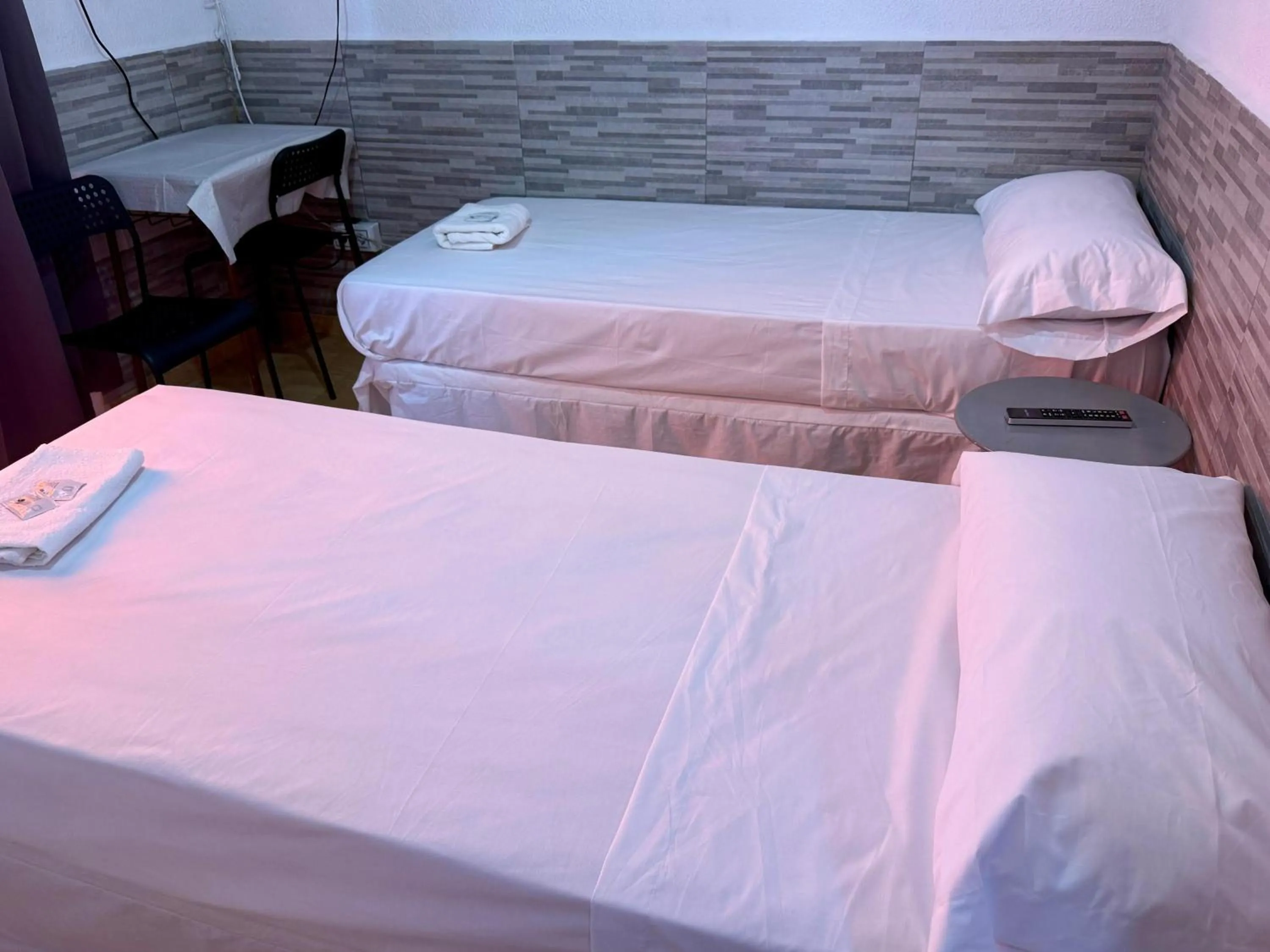 Bed in PENSIÓN ROSA