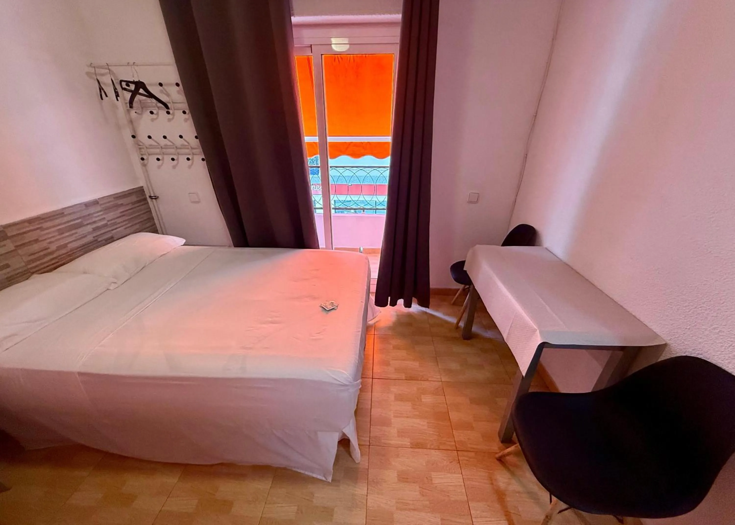 Bed in PENSIÓN ROSA