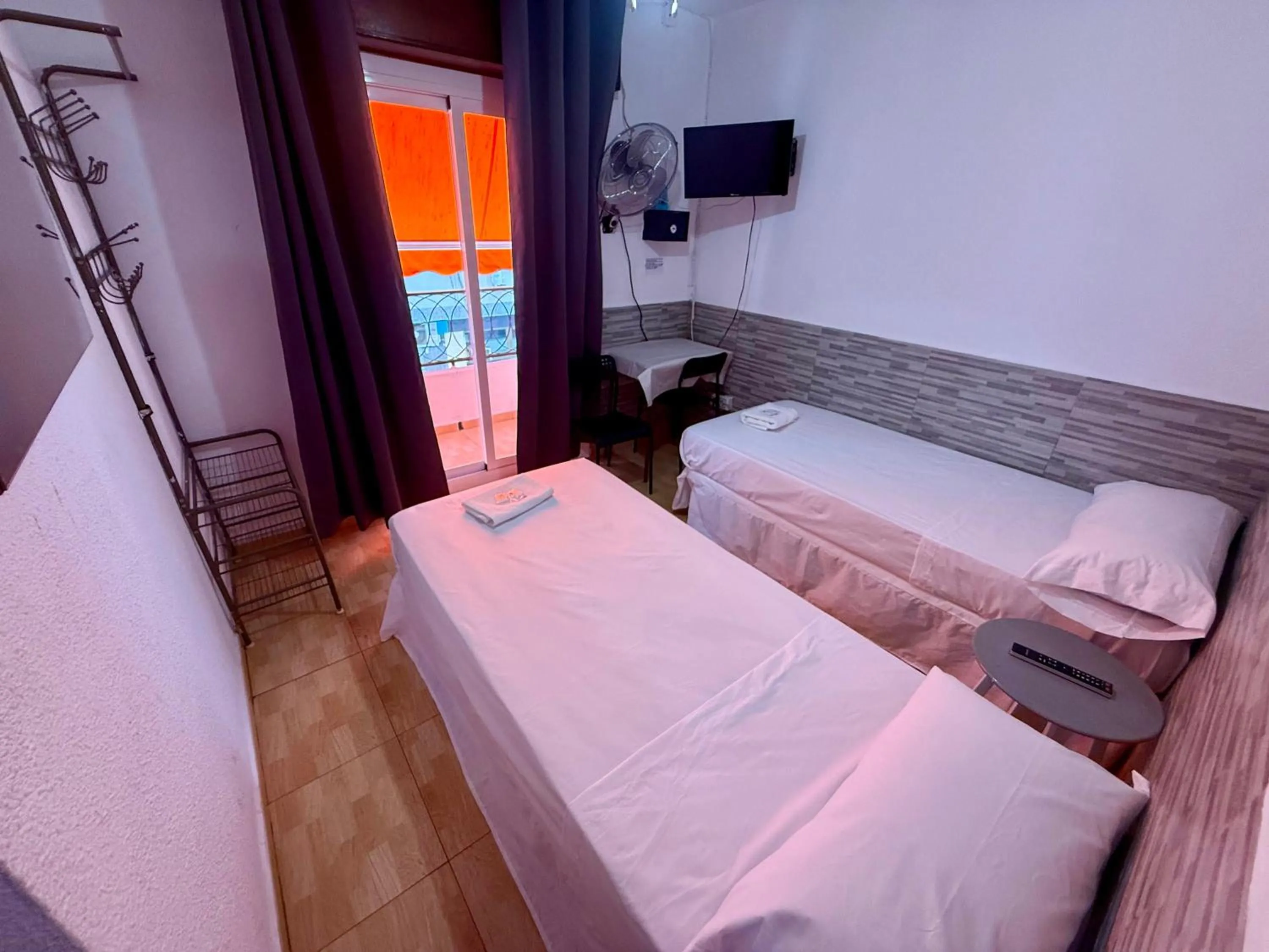 Bed in PENSIÓN ROSA