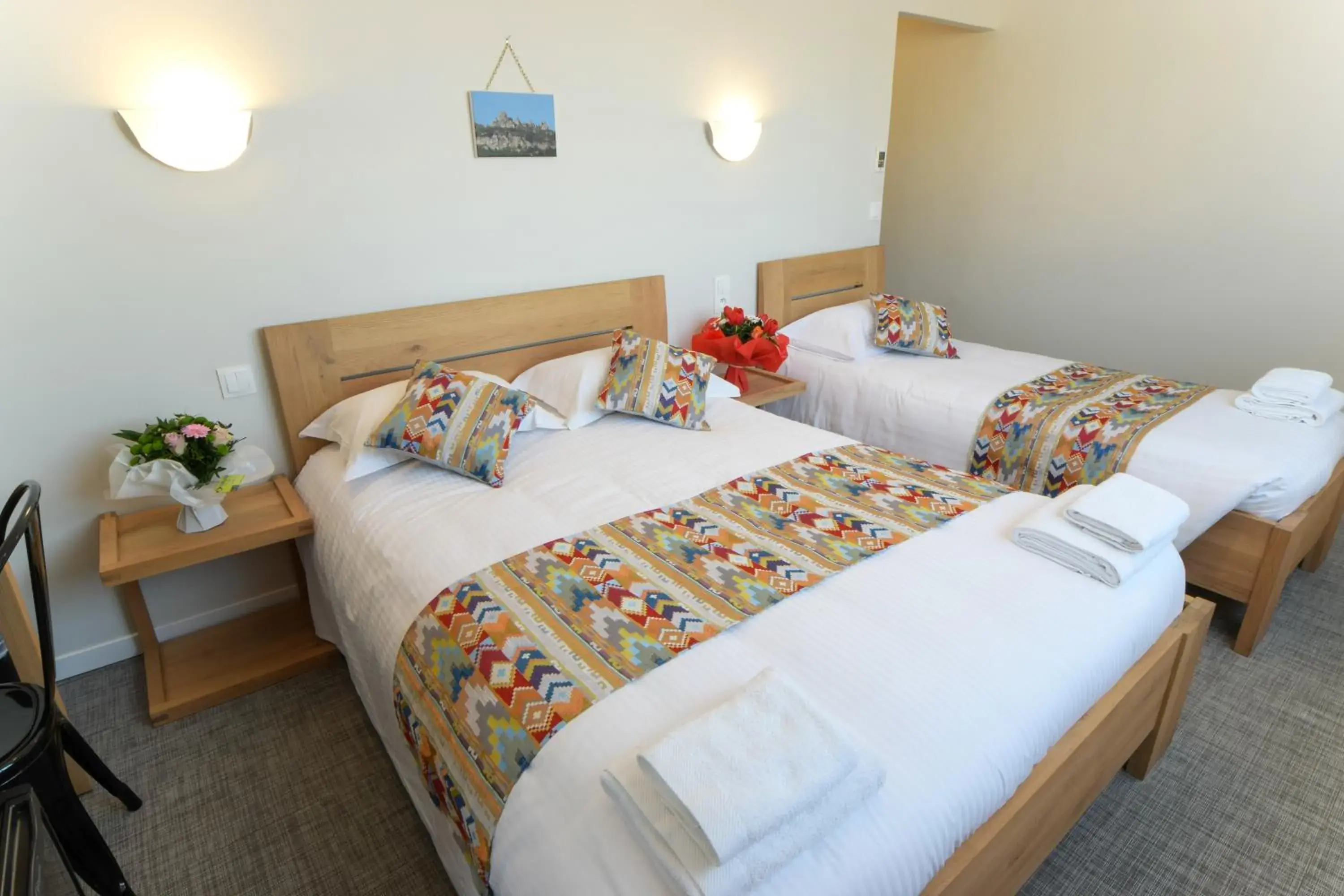 Classic Triple Room in Hotel Sables D'or Classic Triple Room in Hotel Sables D'or