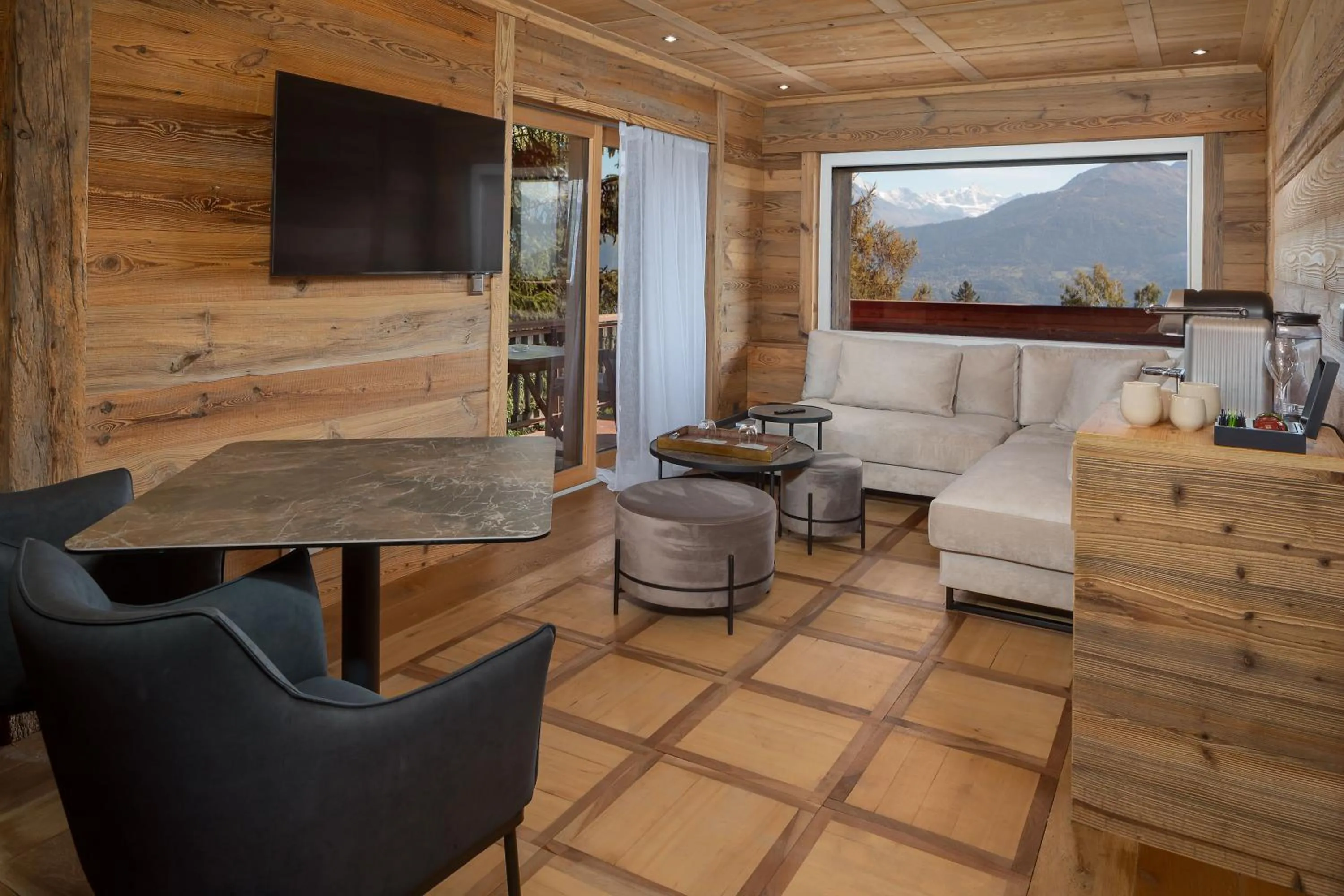 Living room in Aïda Hôtel & Spa - "Adults Only" Relais & Châteaux