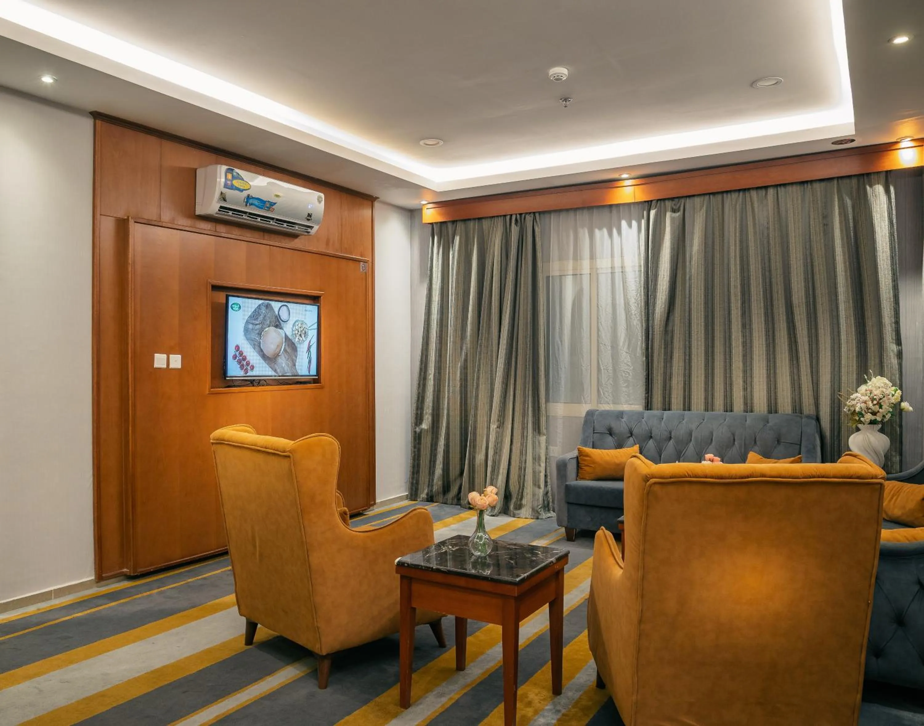 TV and multimedia in شاطيء الحياة للشقق المخدومة