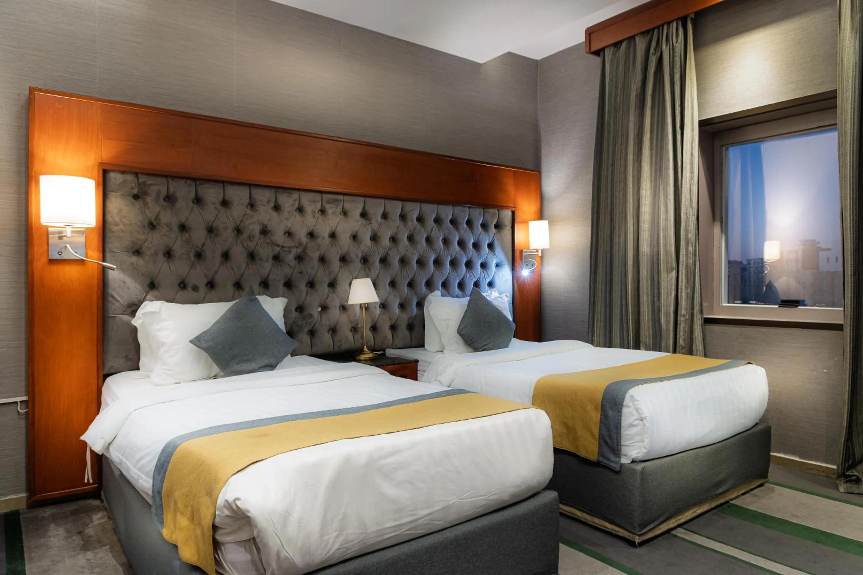 Bed in شاطيء الحياة للشقق المخدومة