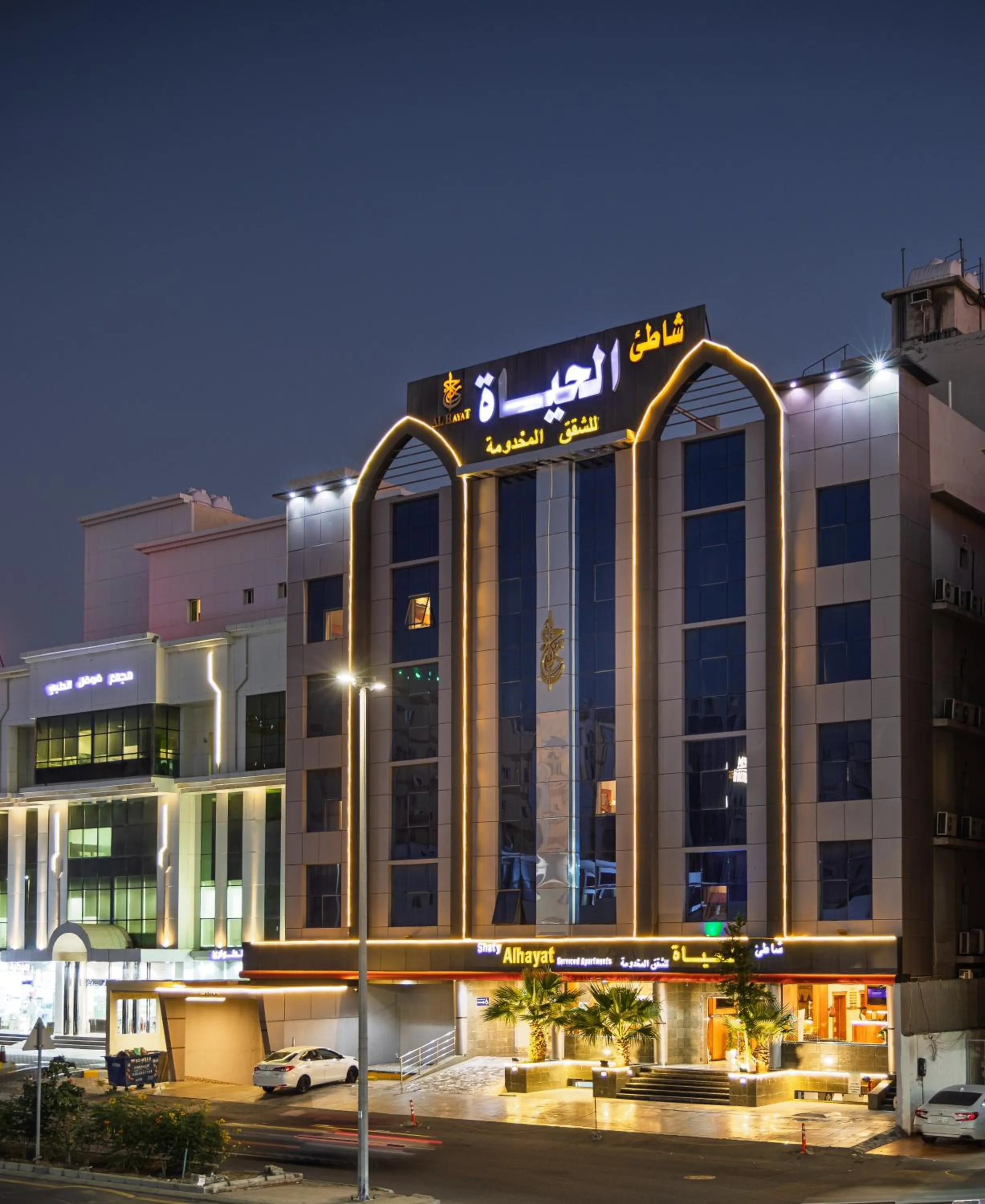 Property building in شاطيء الحياة للشقق المخدومة
