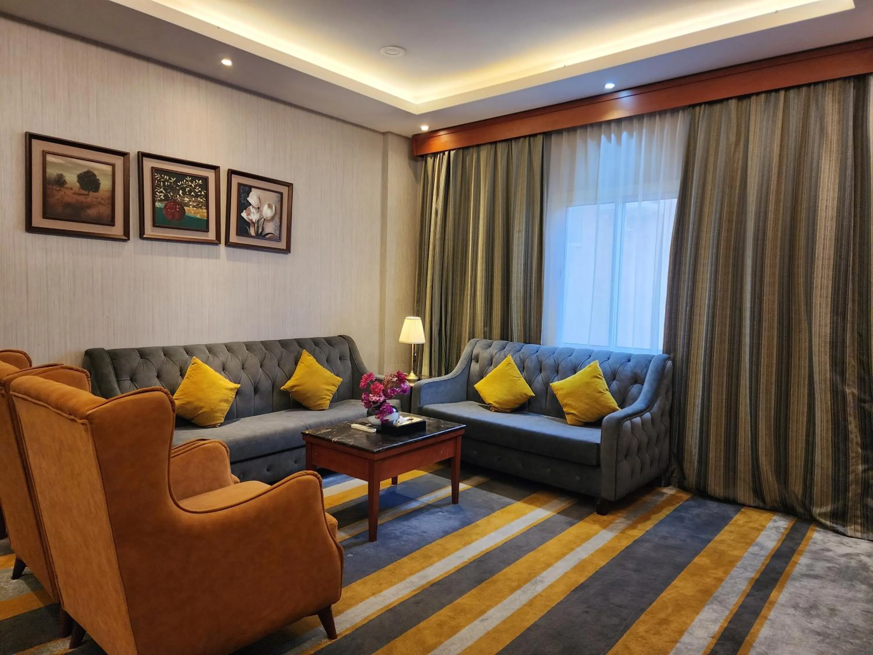 Living room in شاطيء الحياة للشقق المخدومة