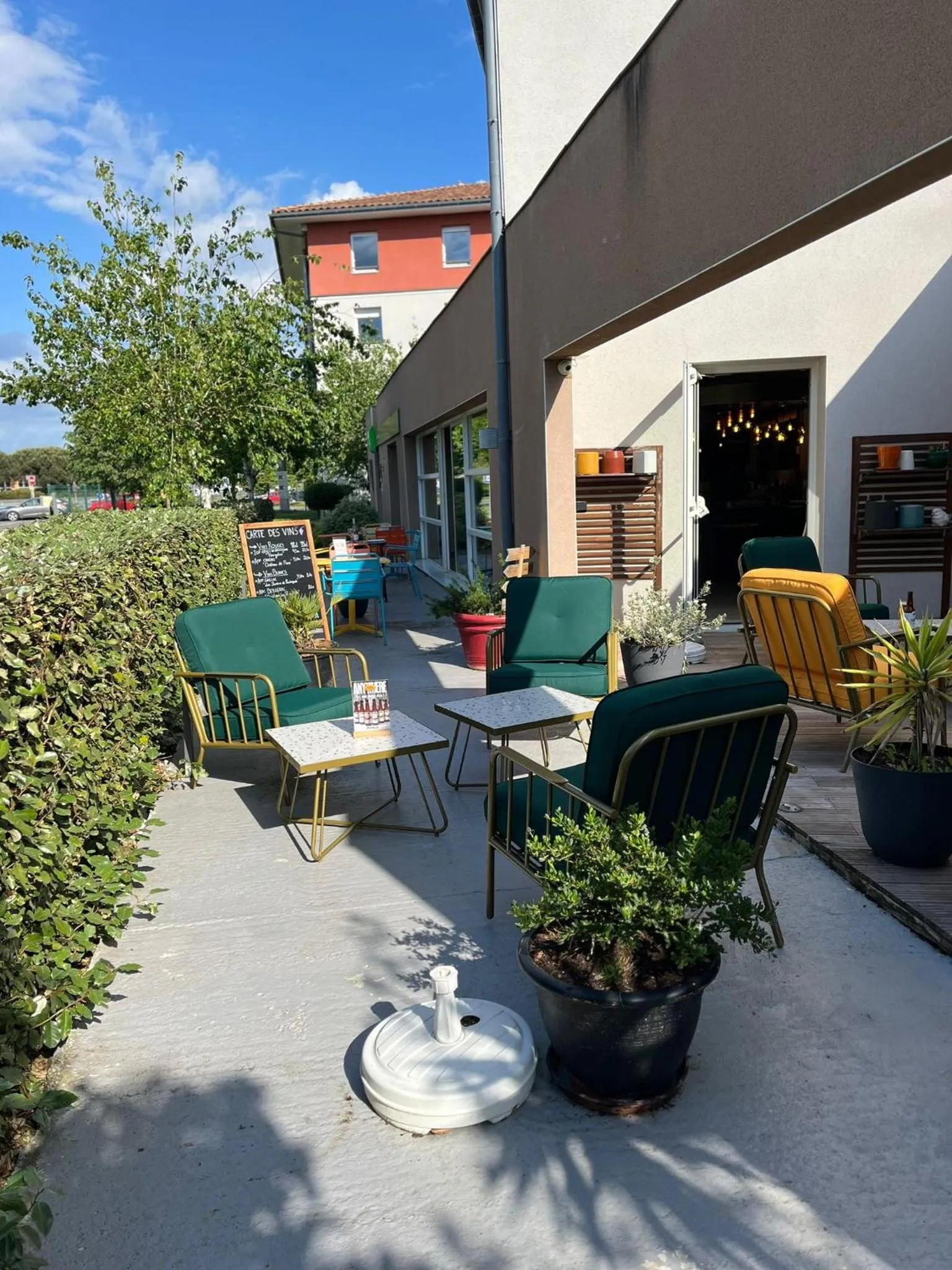 Patio in Ibis Styles Toulouse Blagnac Aéroport