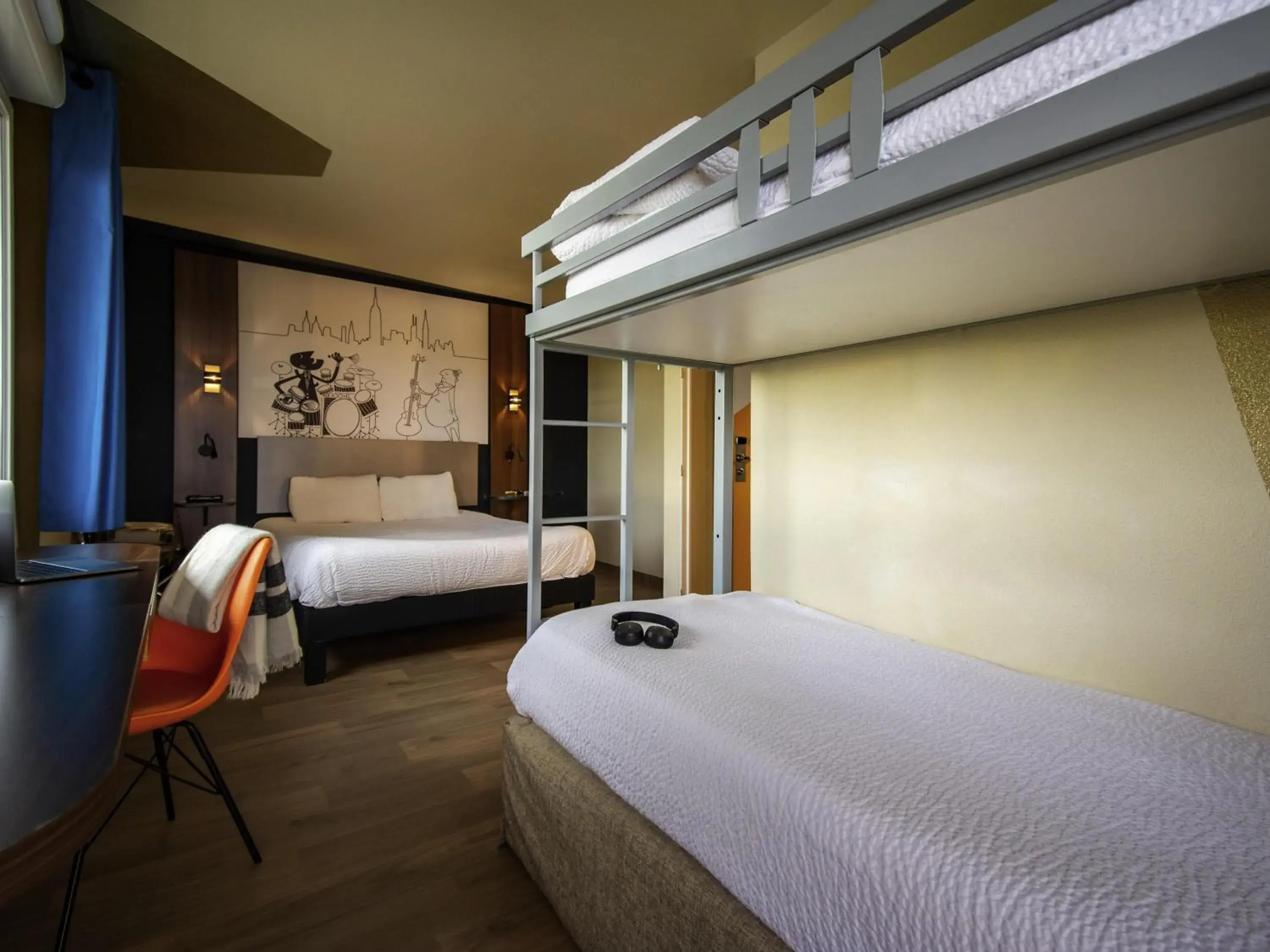 Bedroom, Bed in Ibis Styles Toulouse Blagnac Aéroport Bedroom, Bed in Ibis Styles Toulouse Blagnac Aéroport