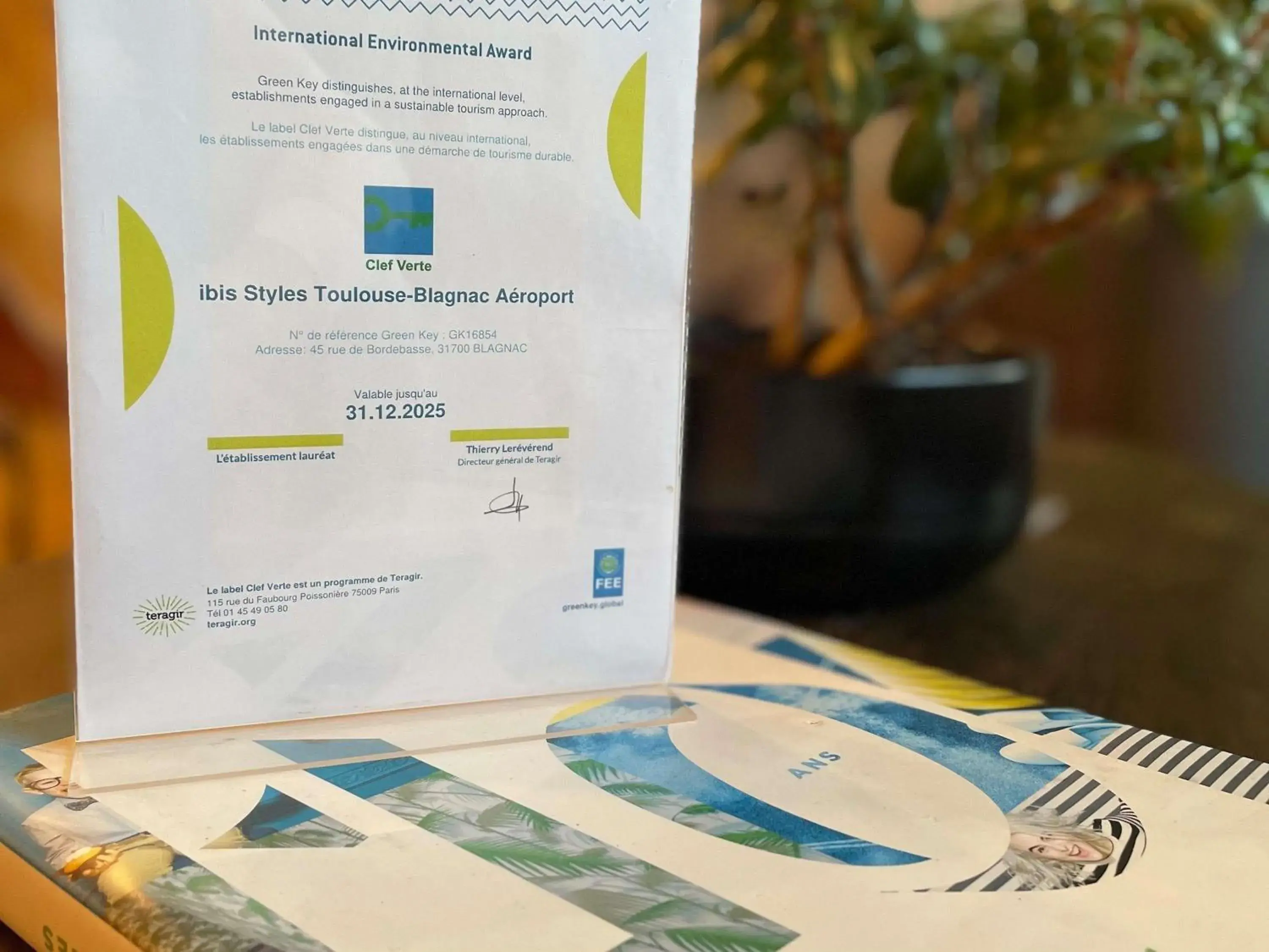 Property building in Ibis Styles Toulouse Blagnac Aéroport Property building in Ibis Styles Toulouse Blagnac Aéroport