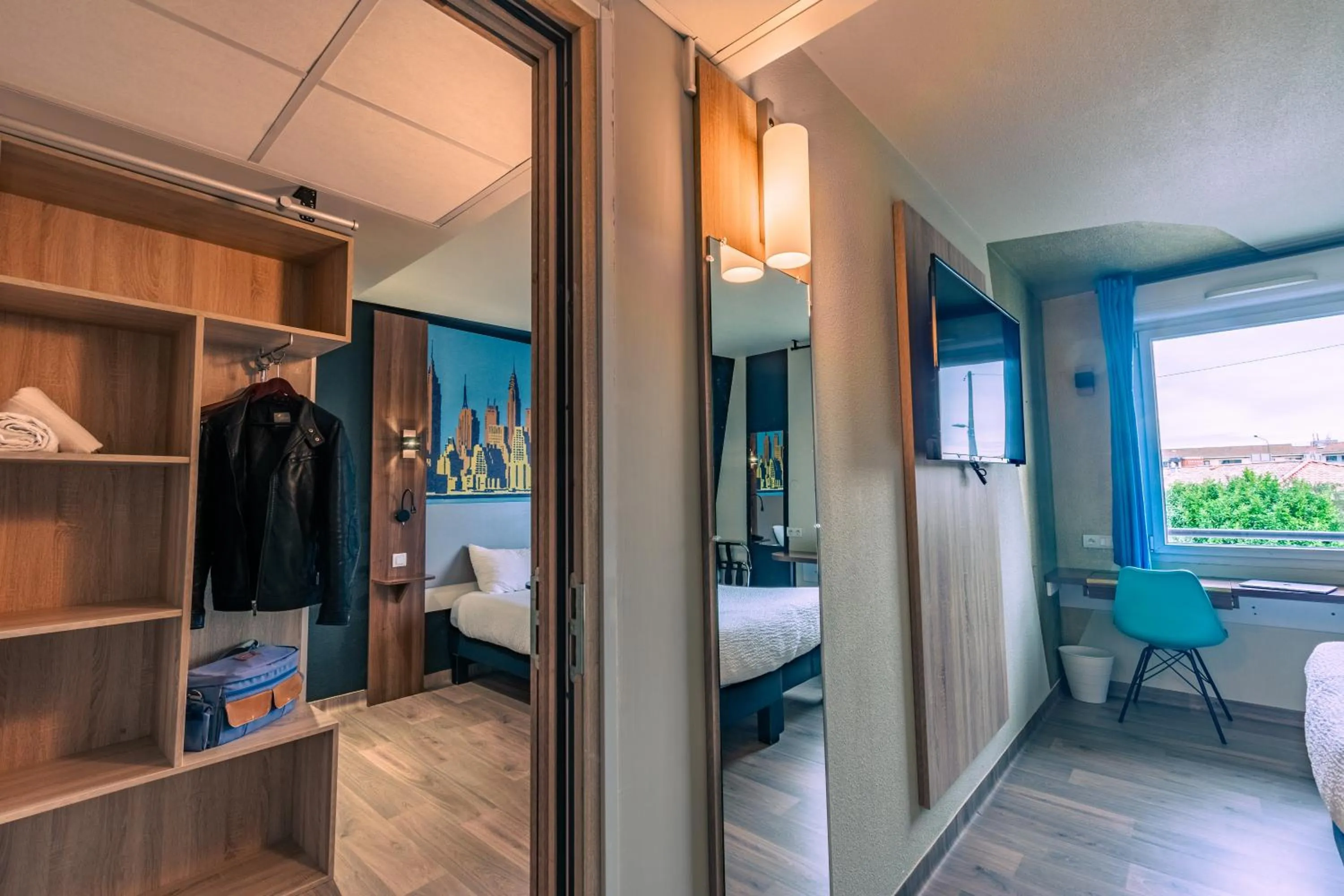 Bedroom, Bed in Ibis Styles Toulouse Blagnac Aéroport