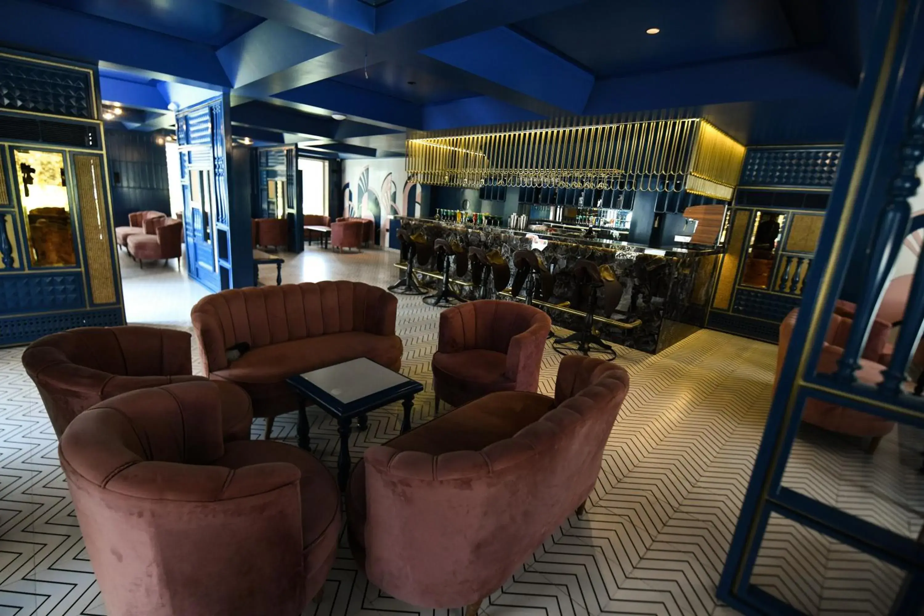 Lounge or bar in Stardom Resort Jaipur Lounge or bar in Stardom Resort Jaipur
