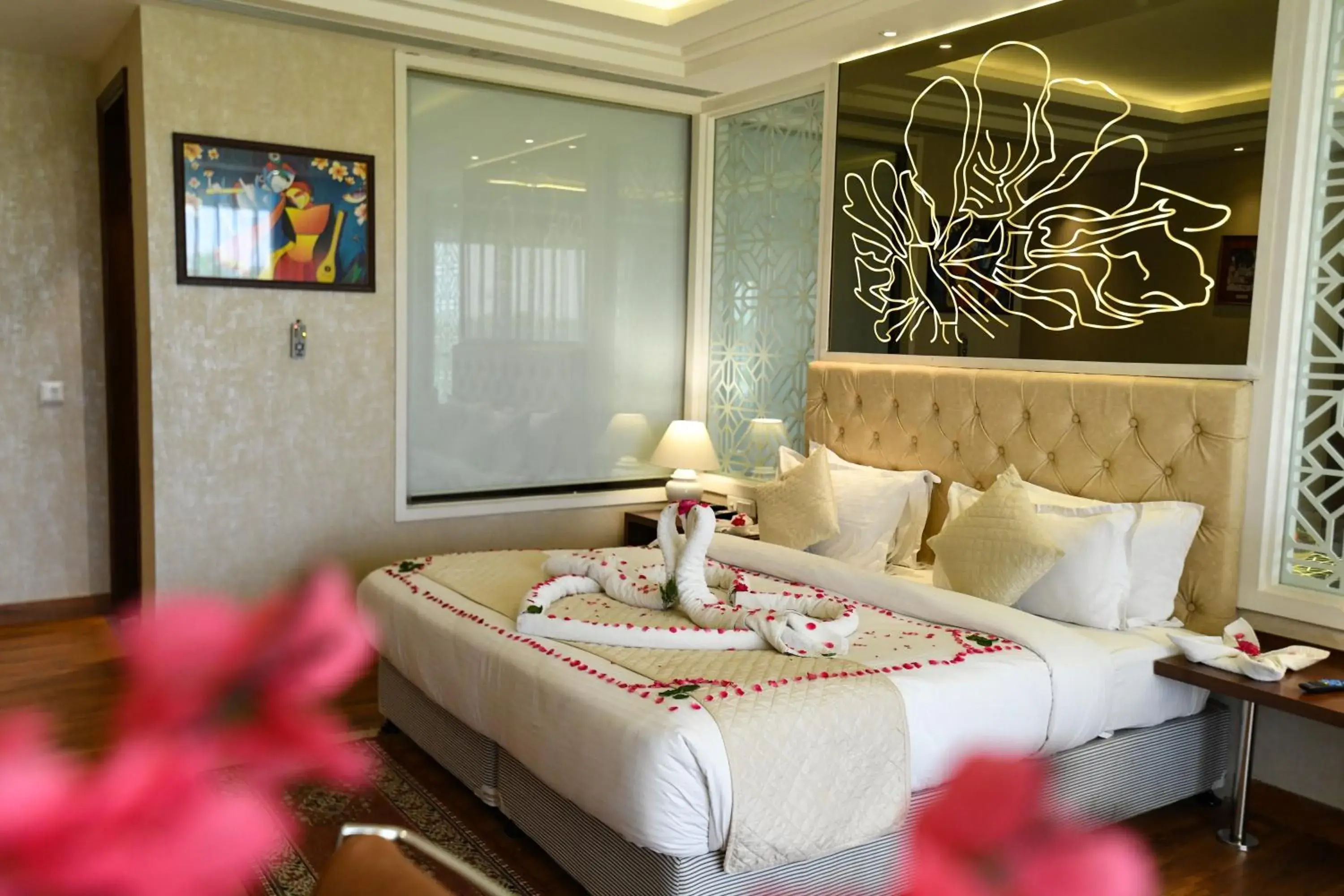 Bedroom in Stardom Resort Jaipur Bedroom in Stardom Resort Jaipur