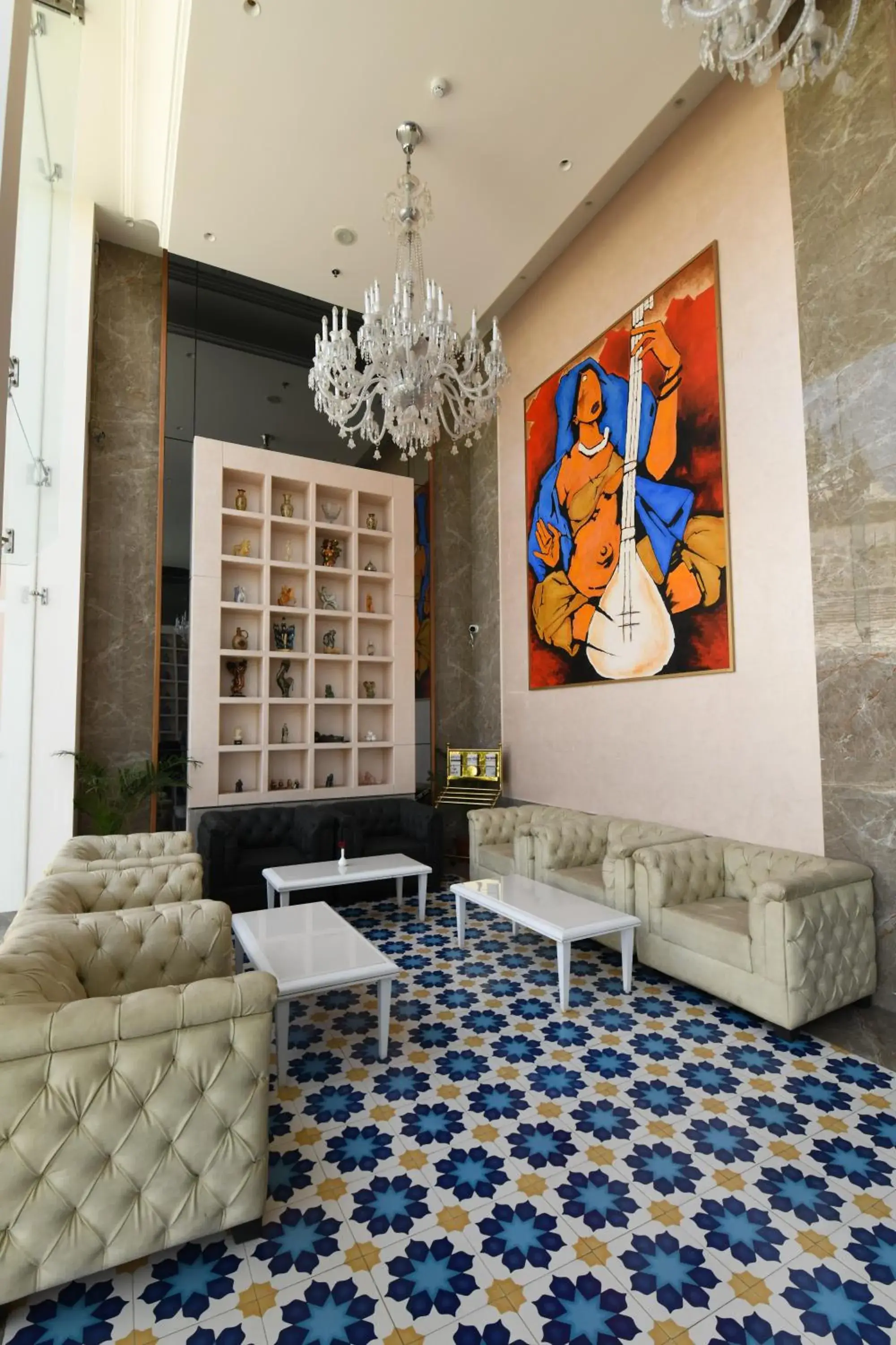 Lobby or reception in Stardom Resort Jaipur Lobby or reception in Stardom Resort Jaipur