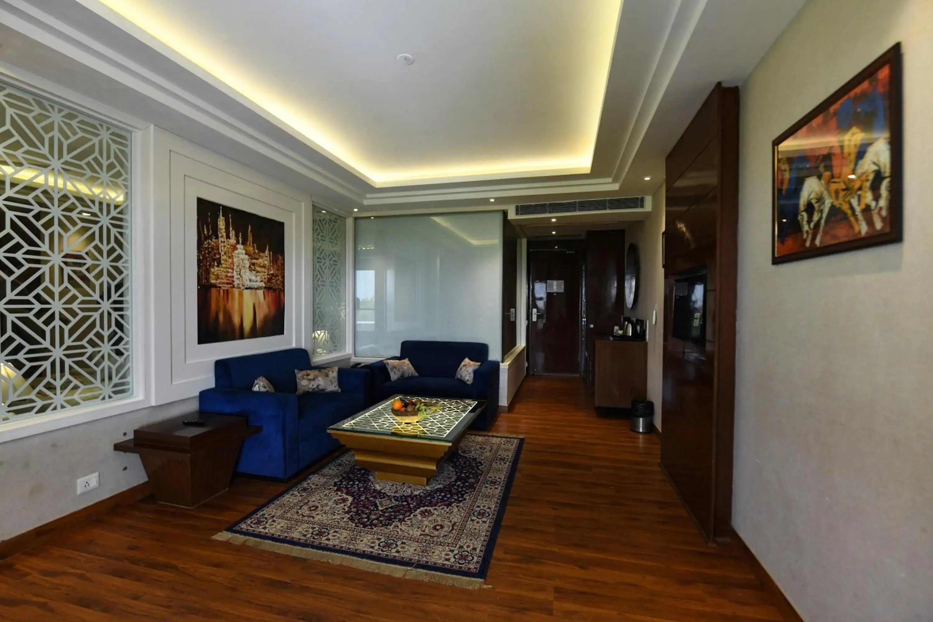 Living room in Stardom Resort Jaipur Living room in Stardom Resort Jaipur