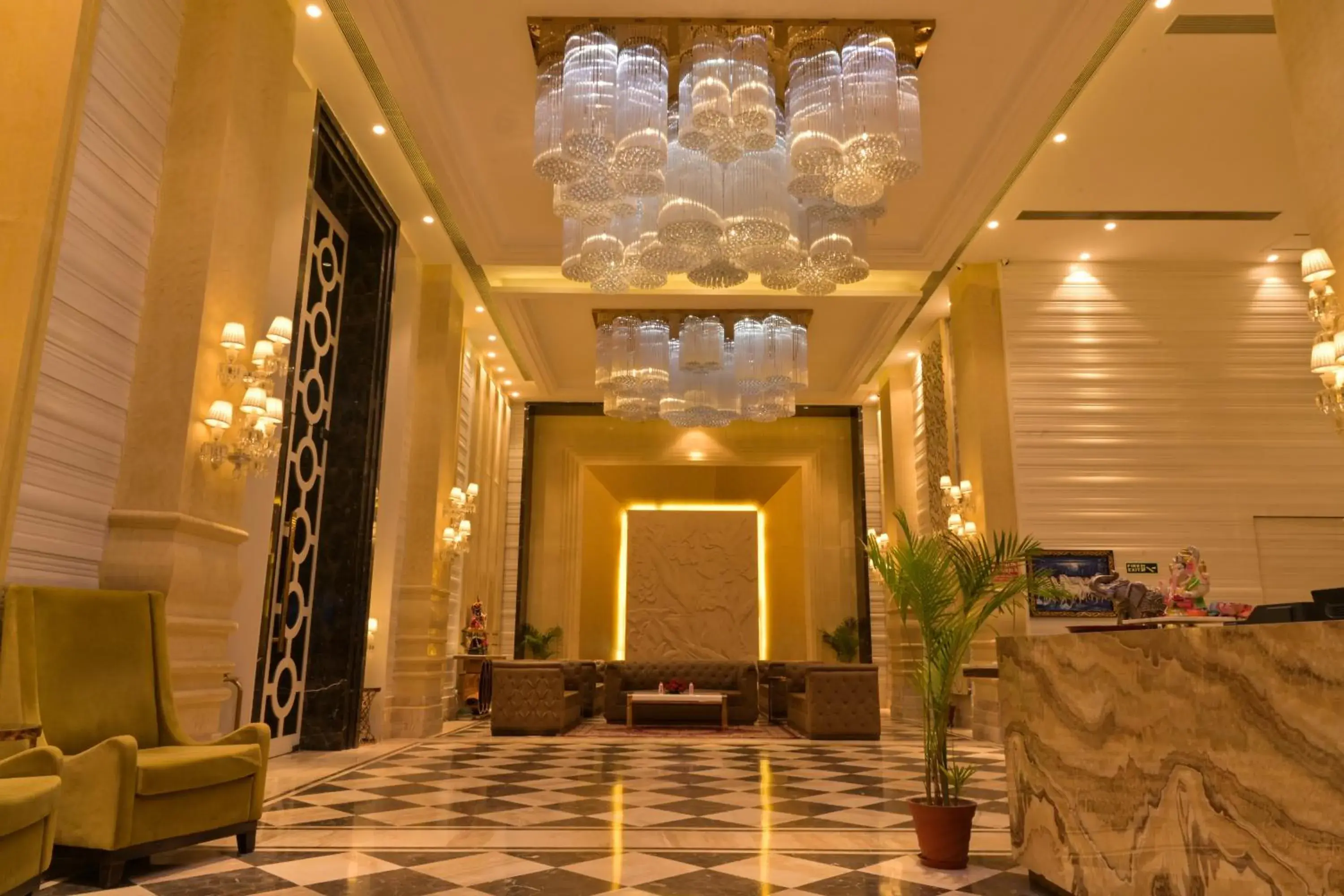 Lobby or reception in Stardom Resort Jaipur Lobby or reception in Stardom Resort Jaipur