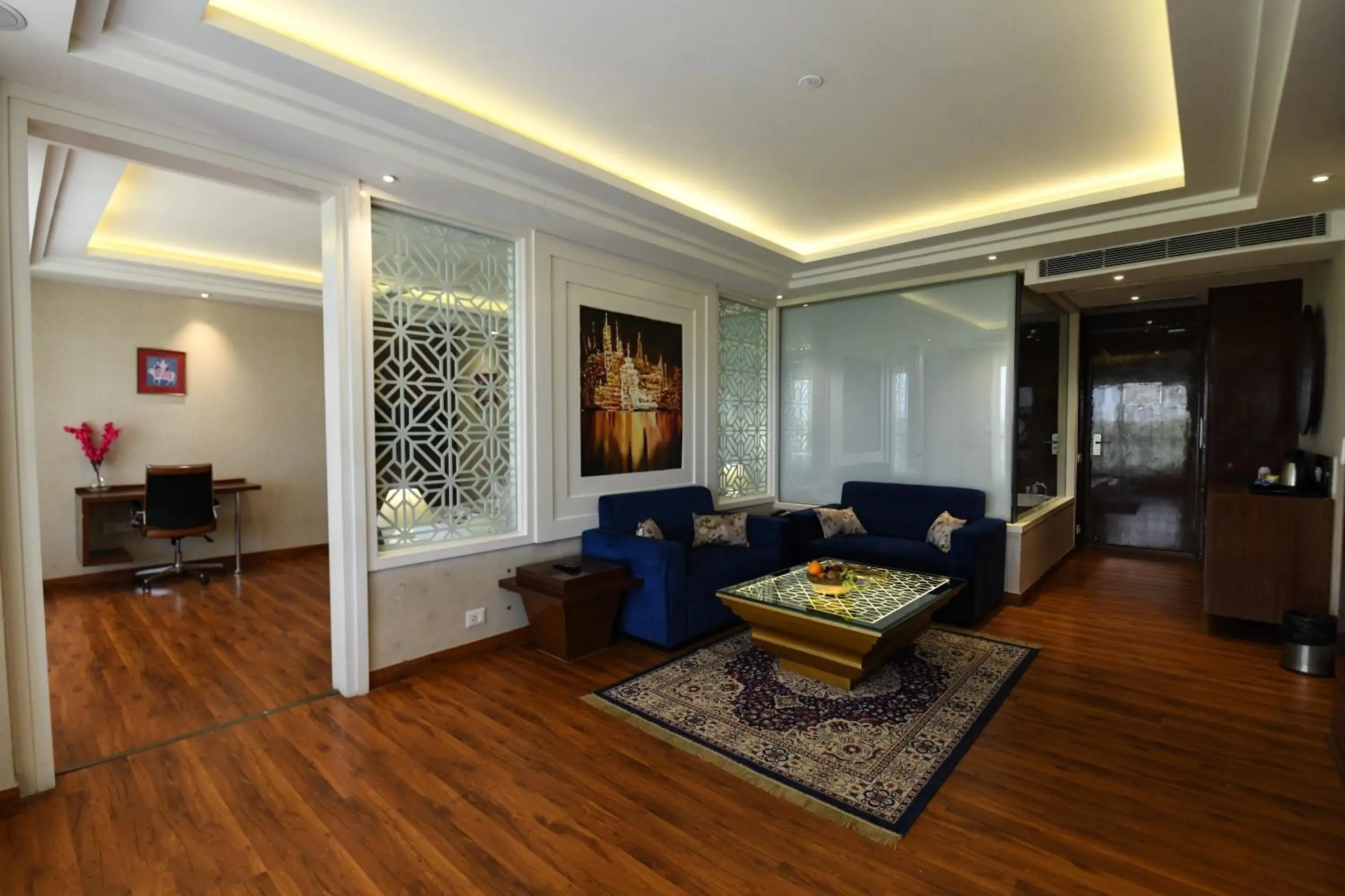 Living room in Stardom Resort Jaipur Living room in Stardom Resort Jaipur