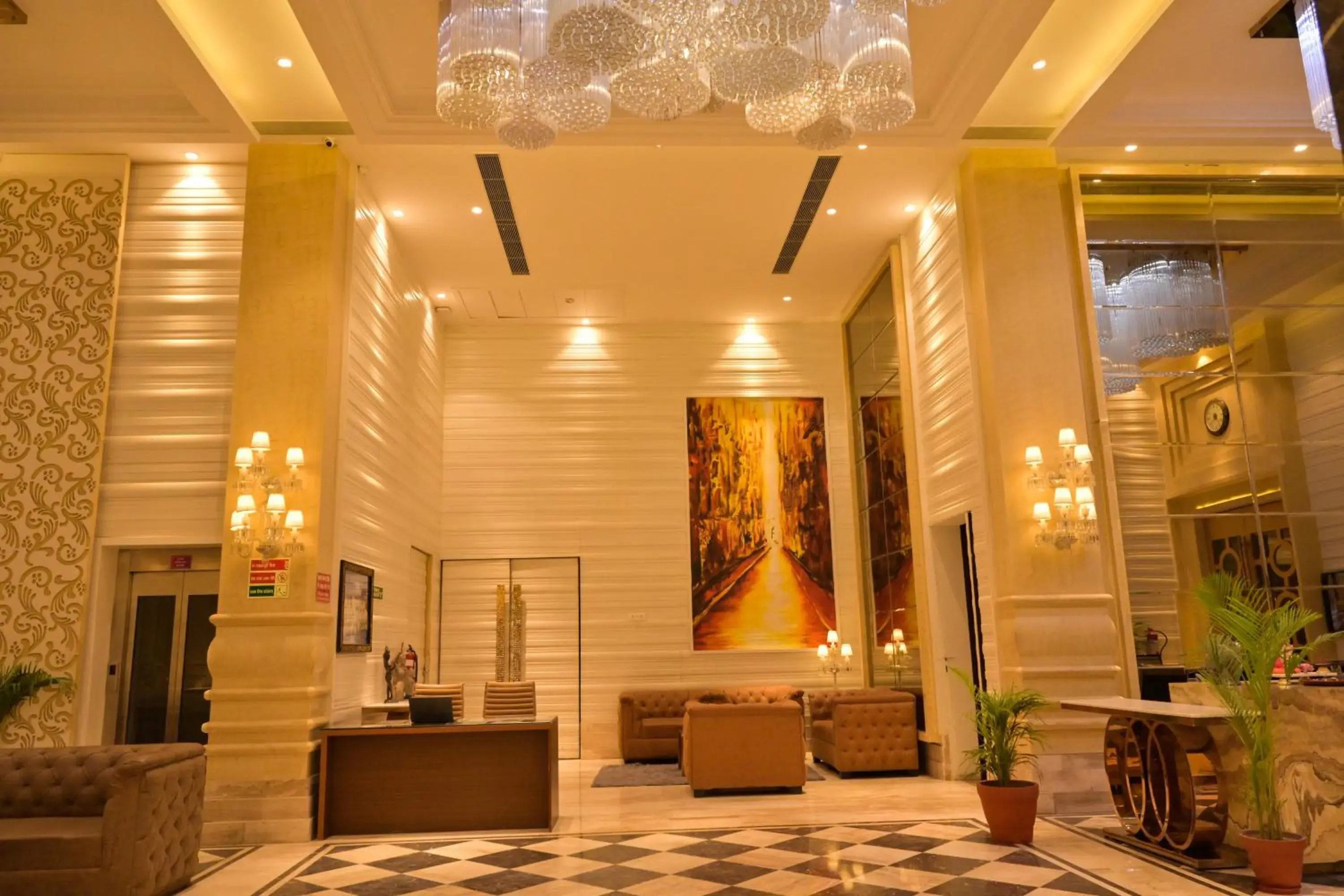 Lobby or reception in Stardom Resort Jaipur Lobby or reception in Stardom Resort Jaipur