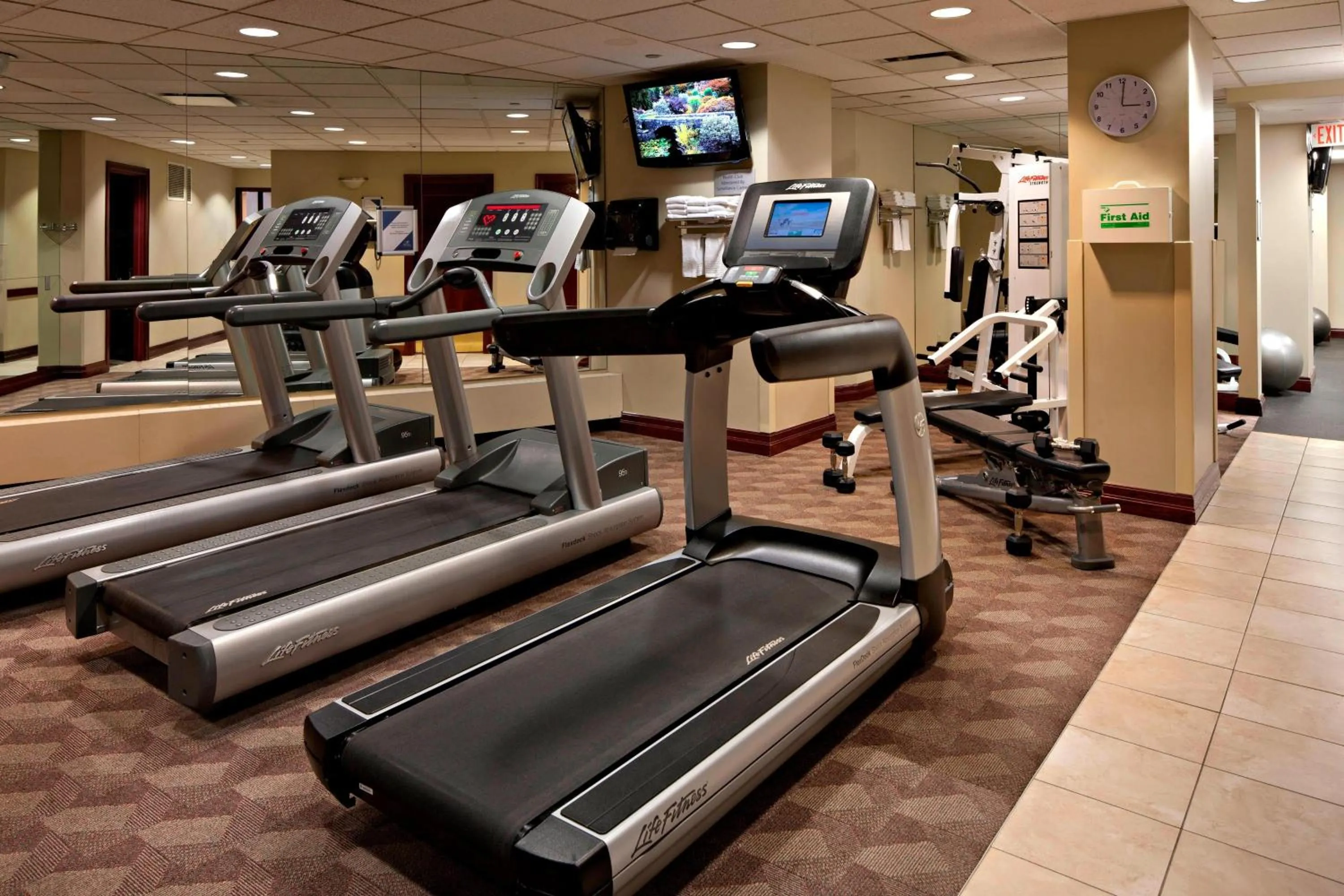 Fitness centre/facilities in Delta Hotels Calgary Airport In-Terminal