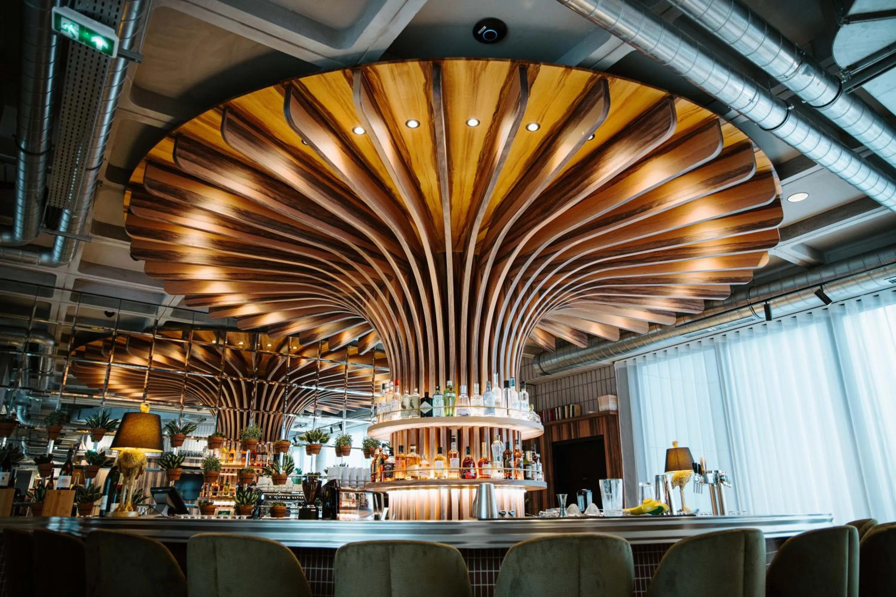 Lounge or bar in KOPSTER Hotel Residence Paris Ouest Colombes