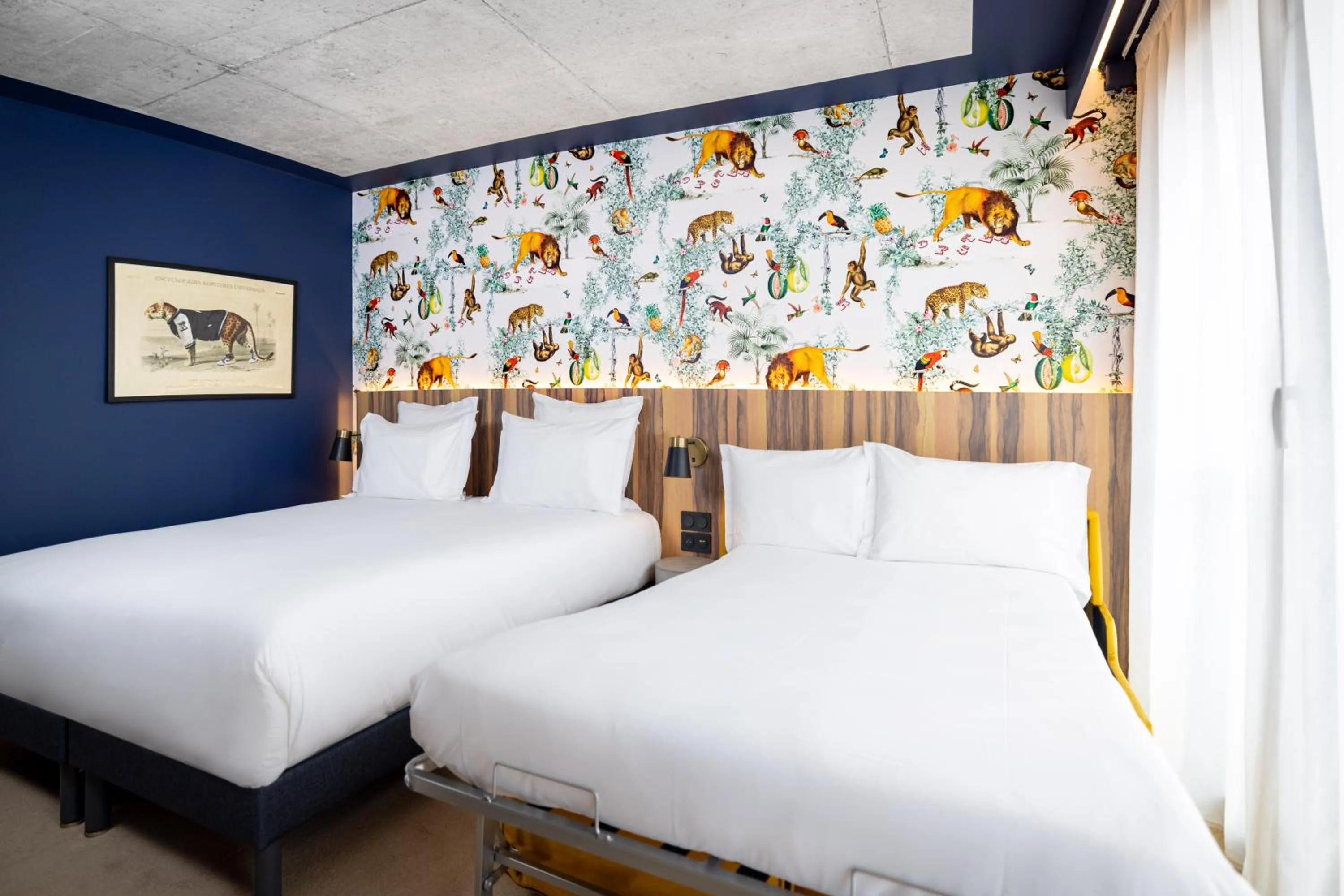 Bedroom, Bed in KOPSTER Hotel Residence Paris Ouest Colombes