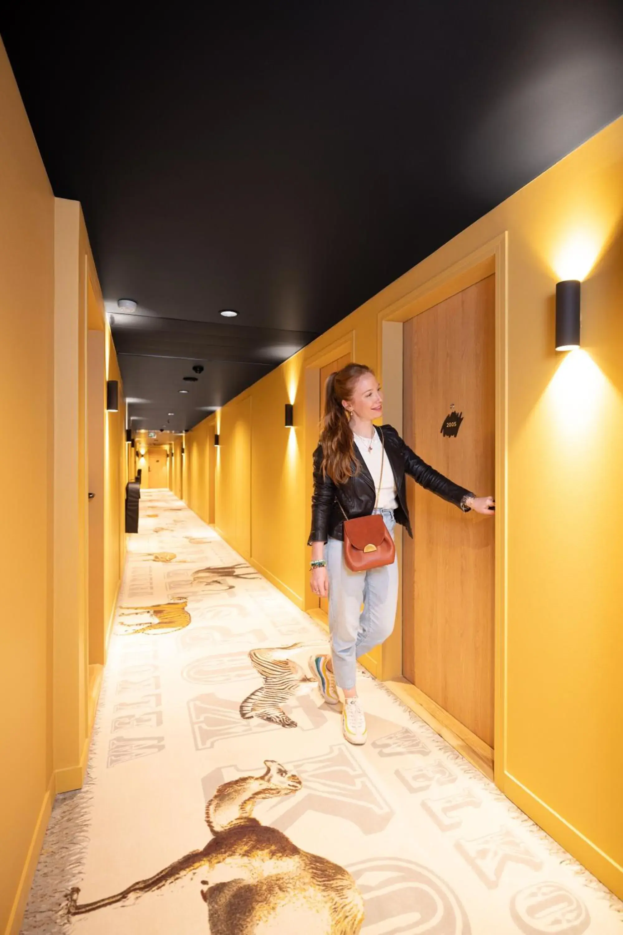 Bed in KOPSTER Hotel Residence Paris Ouest Colombes Bed in KOPSTER Hotel Residence Paris Ouest Colombes