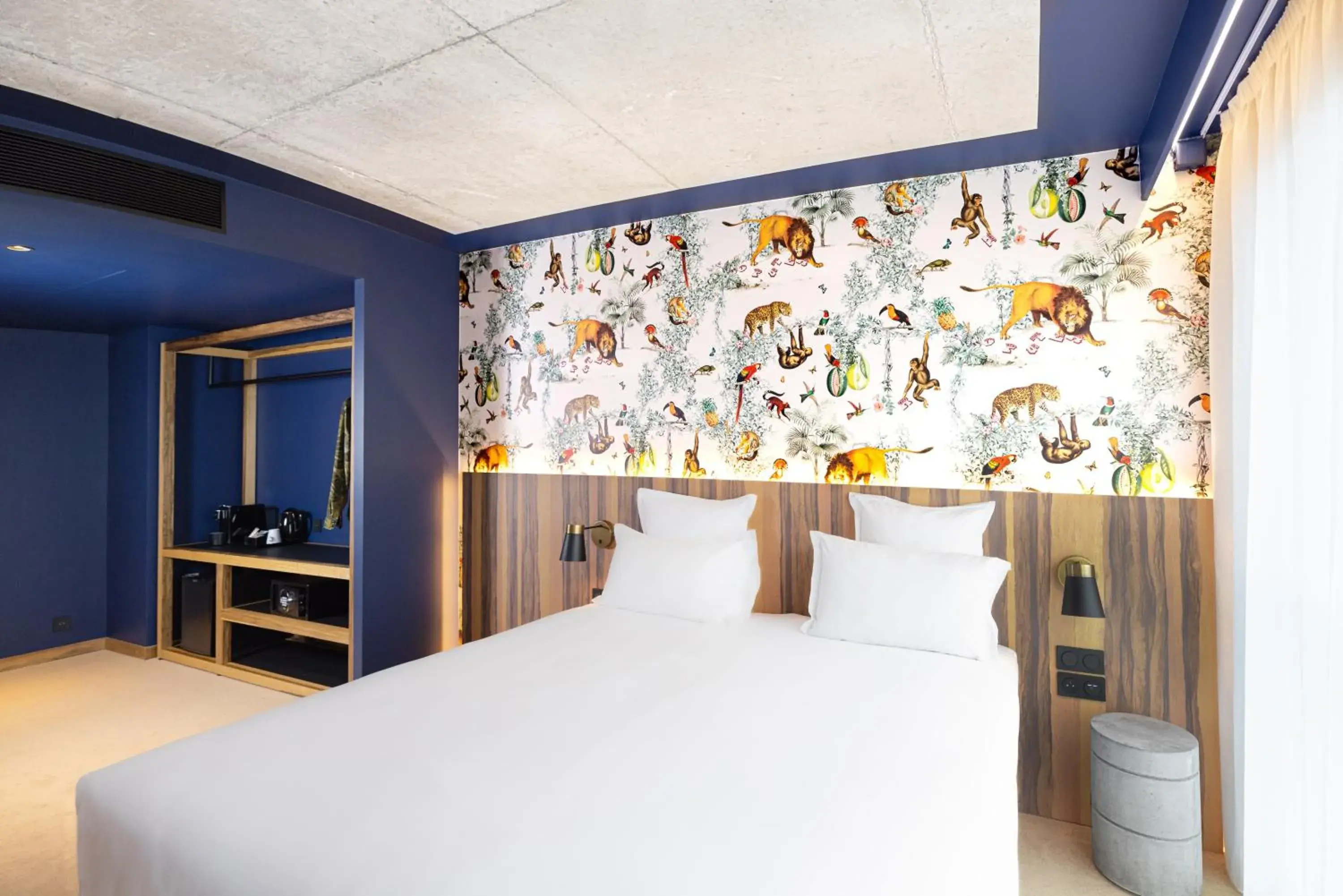 Bedroom, Bed in KOPSTER Hotel Residence Paris Ouest Colombes Bedroom, Bed in KOPSTER Hotel Residence Paris Ouest Colombes