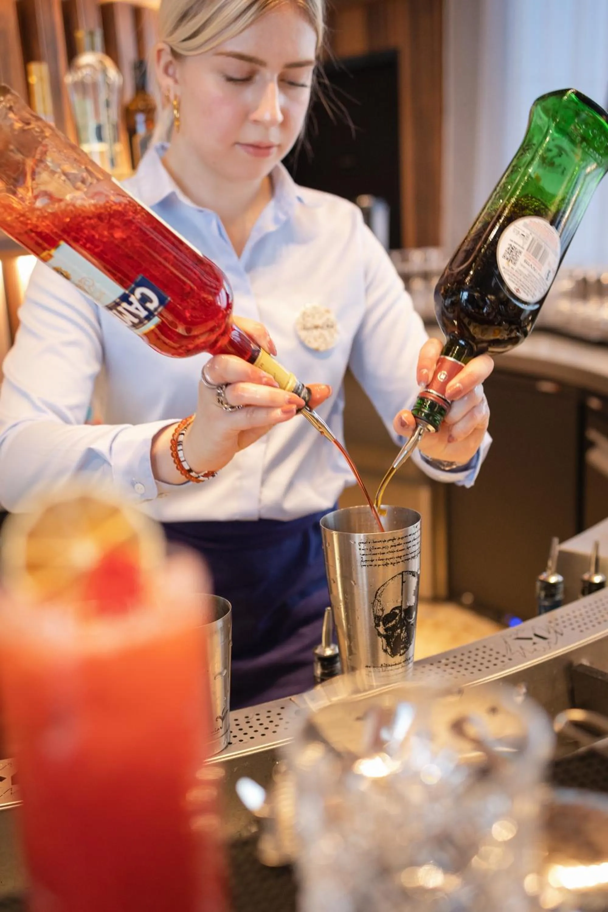 Lounge or bar in KOPSTER Hotel Residence Paris Ouest Colombes