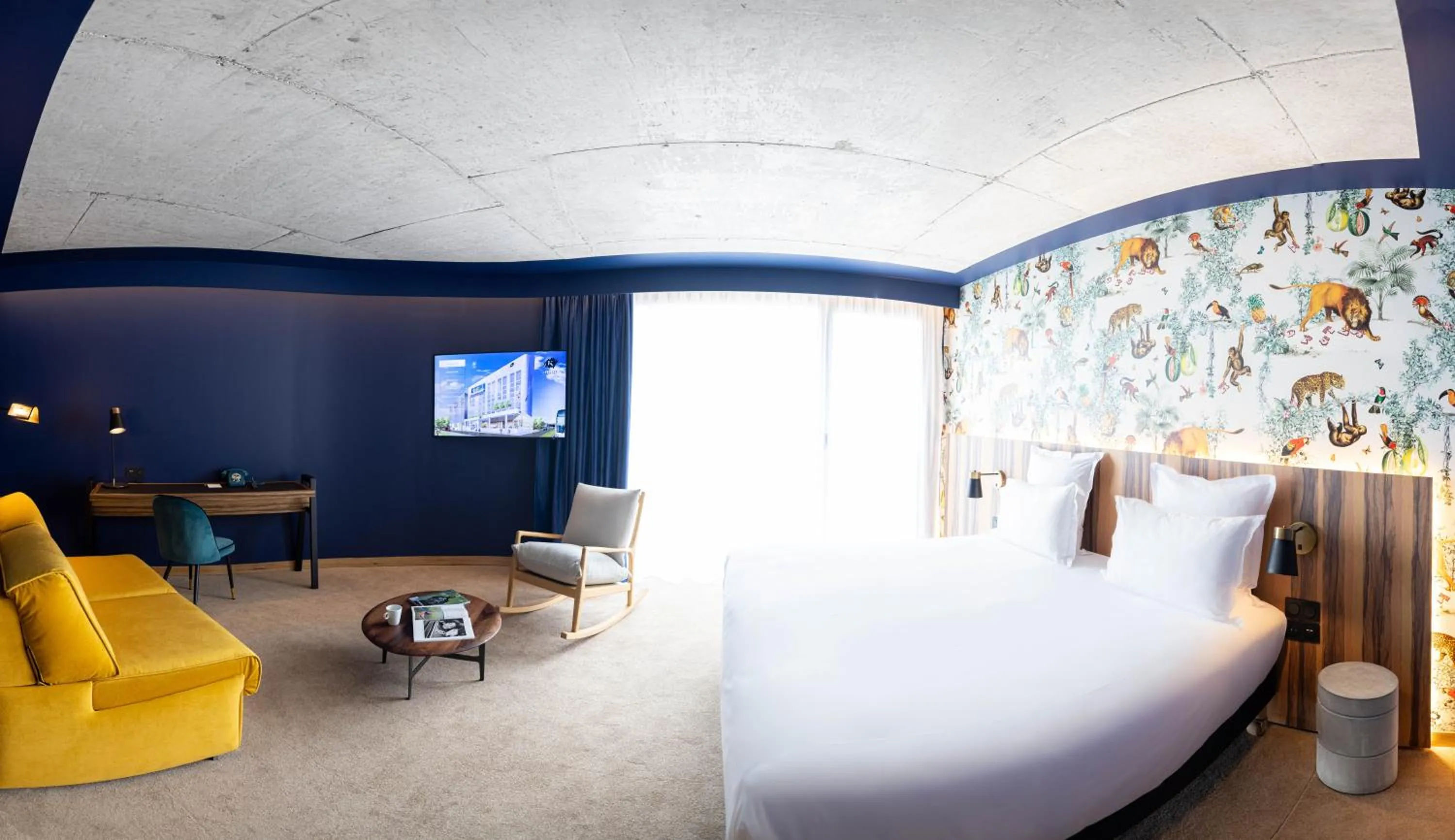 Photo of the whole room, Bed in KOPSTER Hotel Residence Paris Ouest Colombes