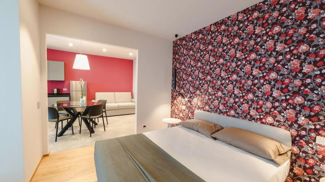 Photo of the whole room, Bed in Vietti Apartments