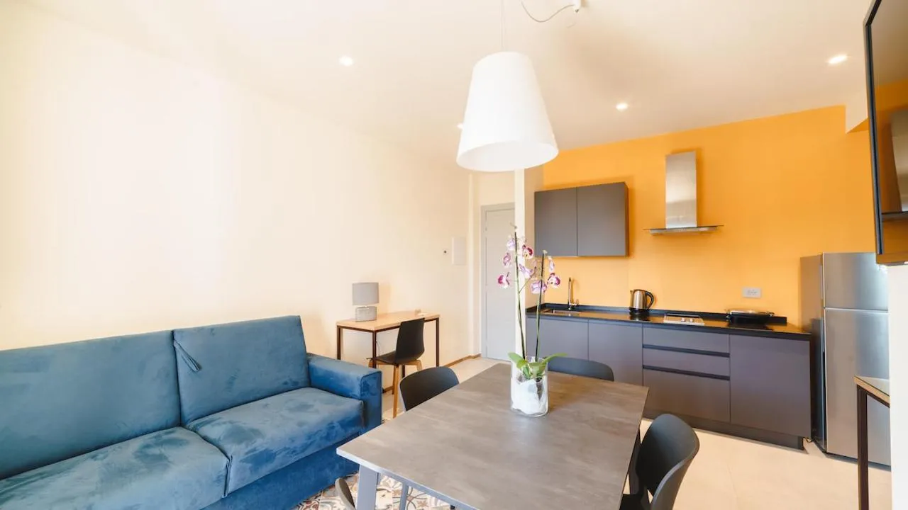 Living room in Vietti Apartments