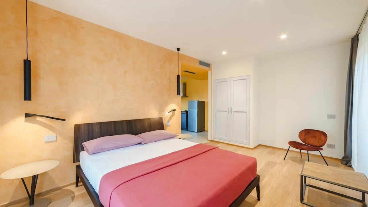 Photo of the whole room, Bed in Vietti Apartments