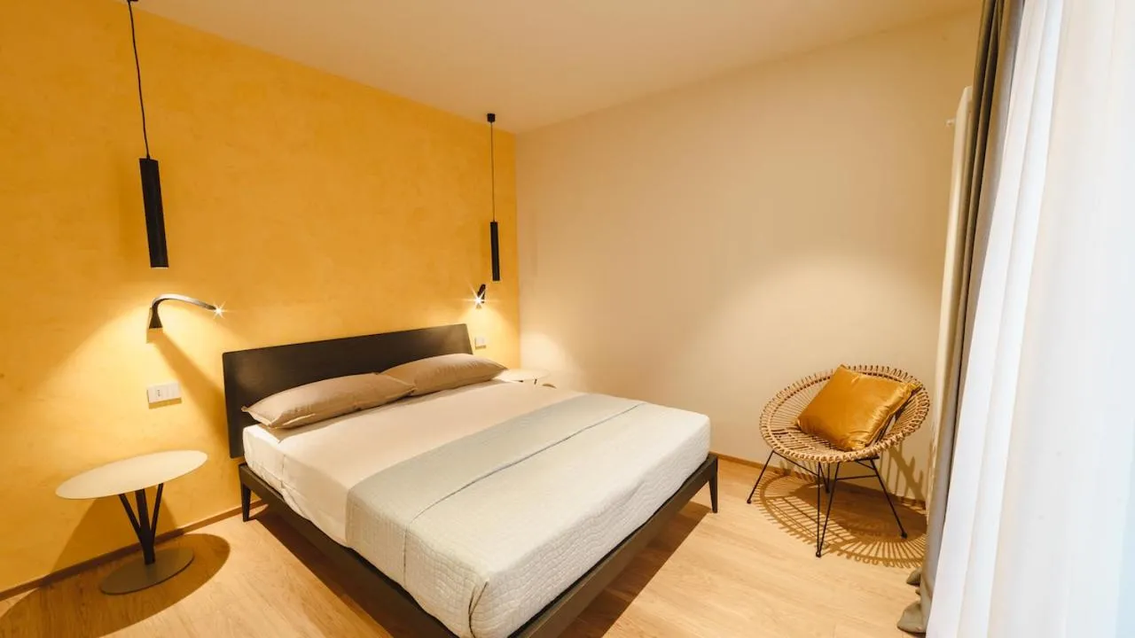 Bedroom, Bed in Vietti Apartments
