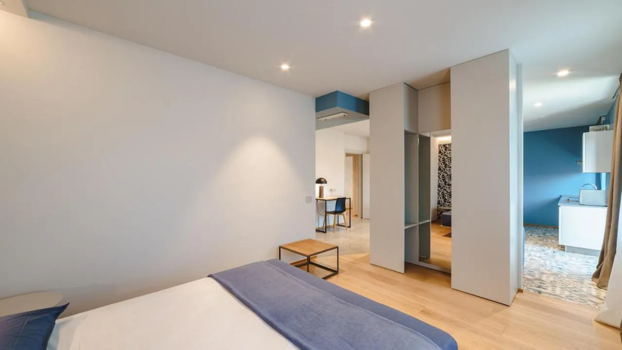 Photo of the whole room, Bed in Vietti Apartments