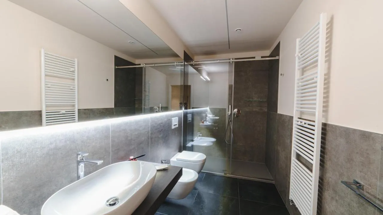 Bathroom in Vietti Apartments