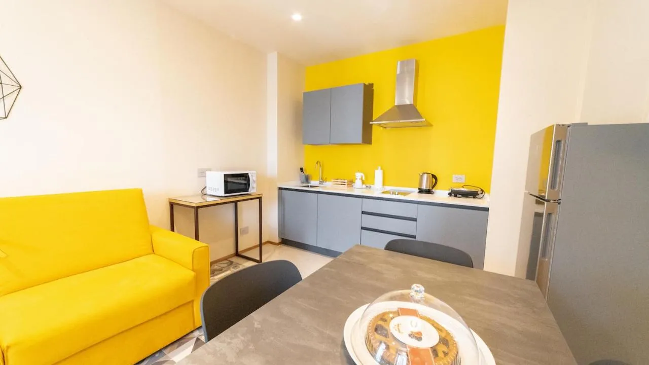 kitchen in Vietti Apartments