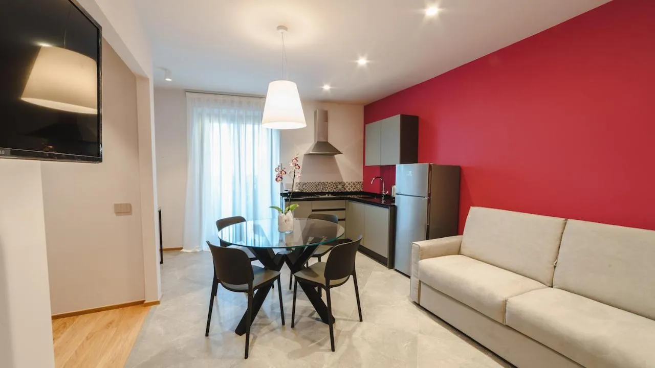 Living room in Vietti Apartments