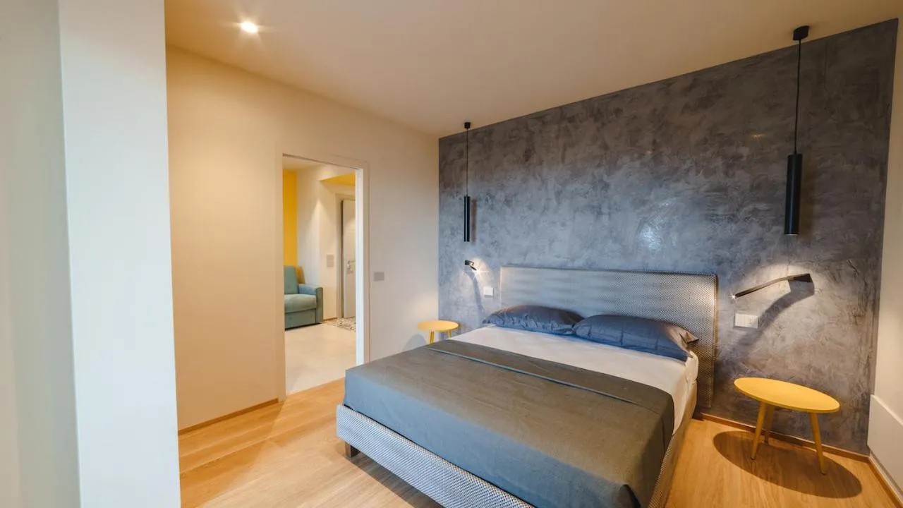 Bedroom, Bed in Vietti Apartments