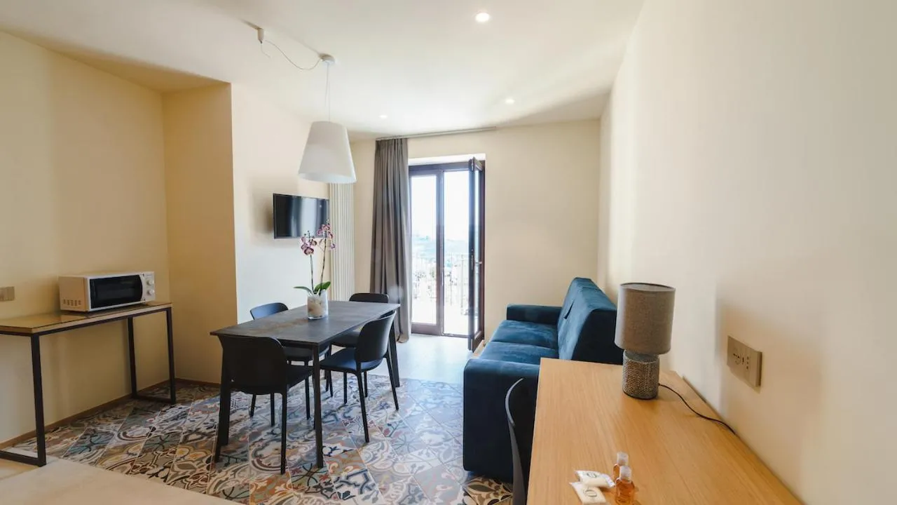 Living room in Vietti Apartments