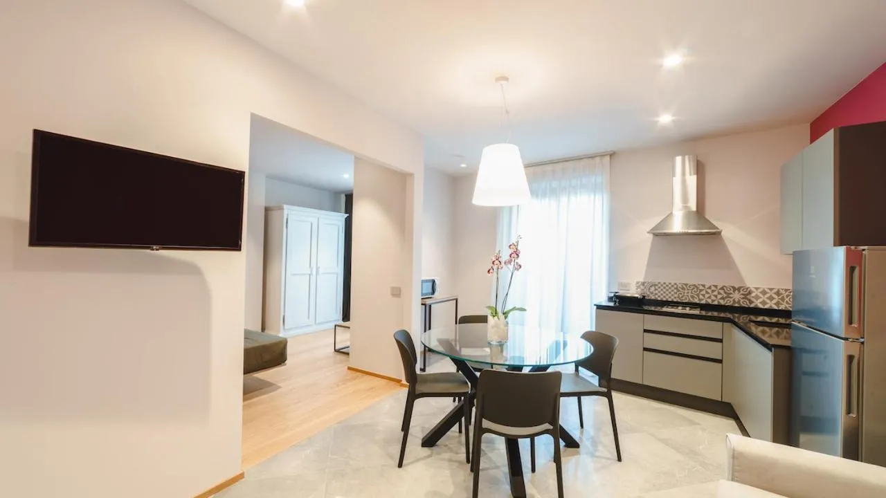 Living room in Vietti Apartments