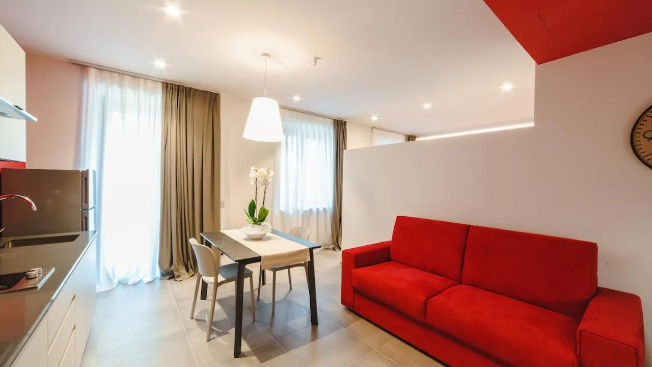 Living room in Vietti Apartments