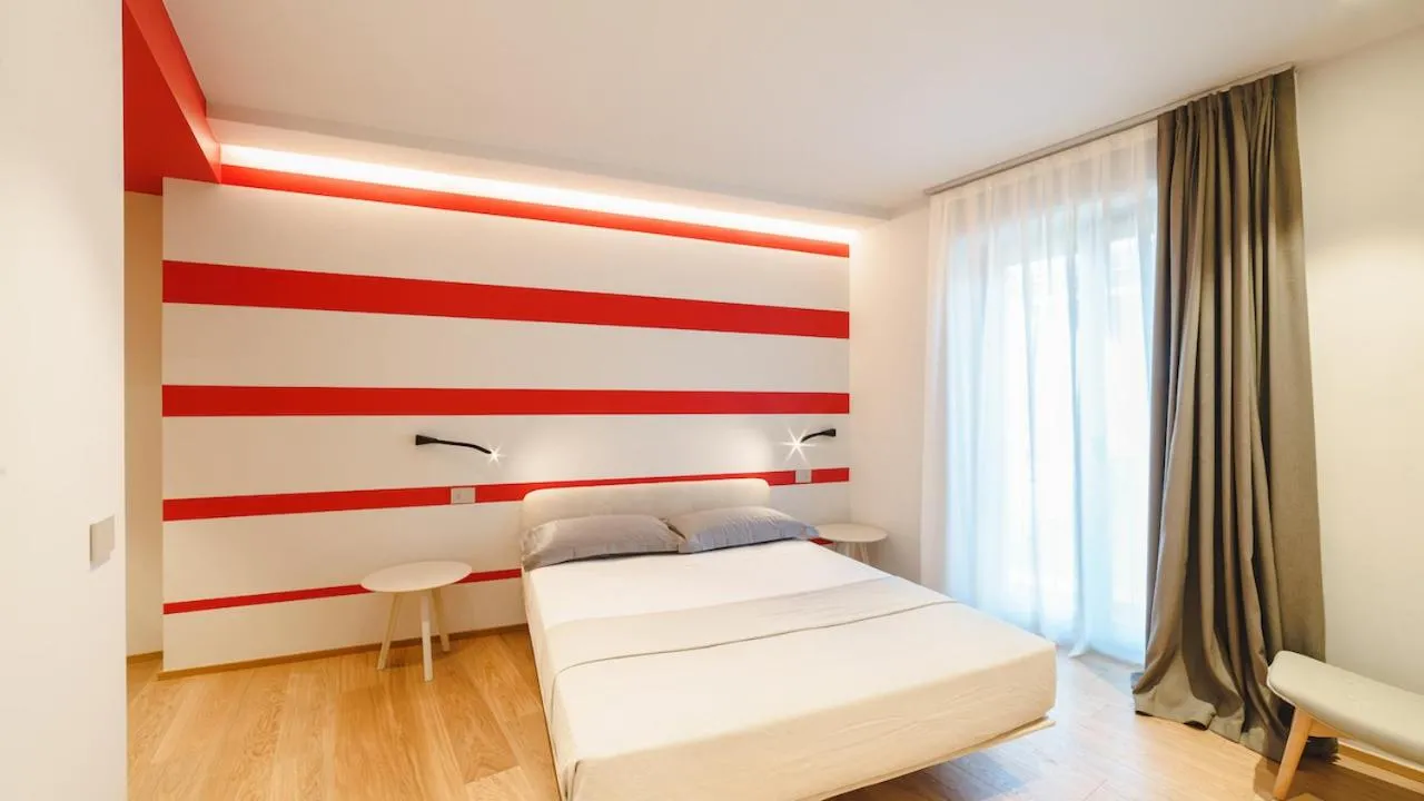 Bedroom, Bed in Vietti Apartments