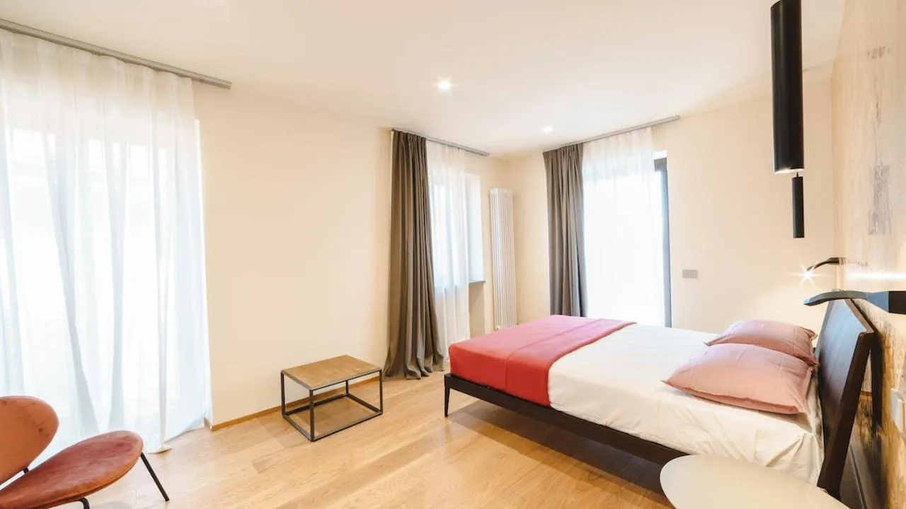 Bedroom, Bed in Vietti Apartments
